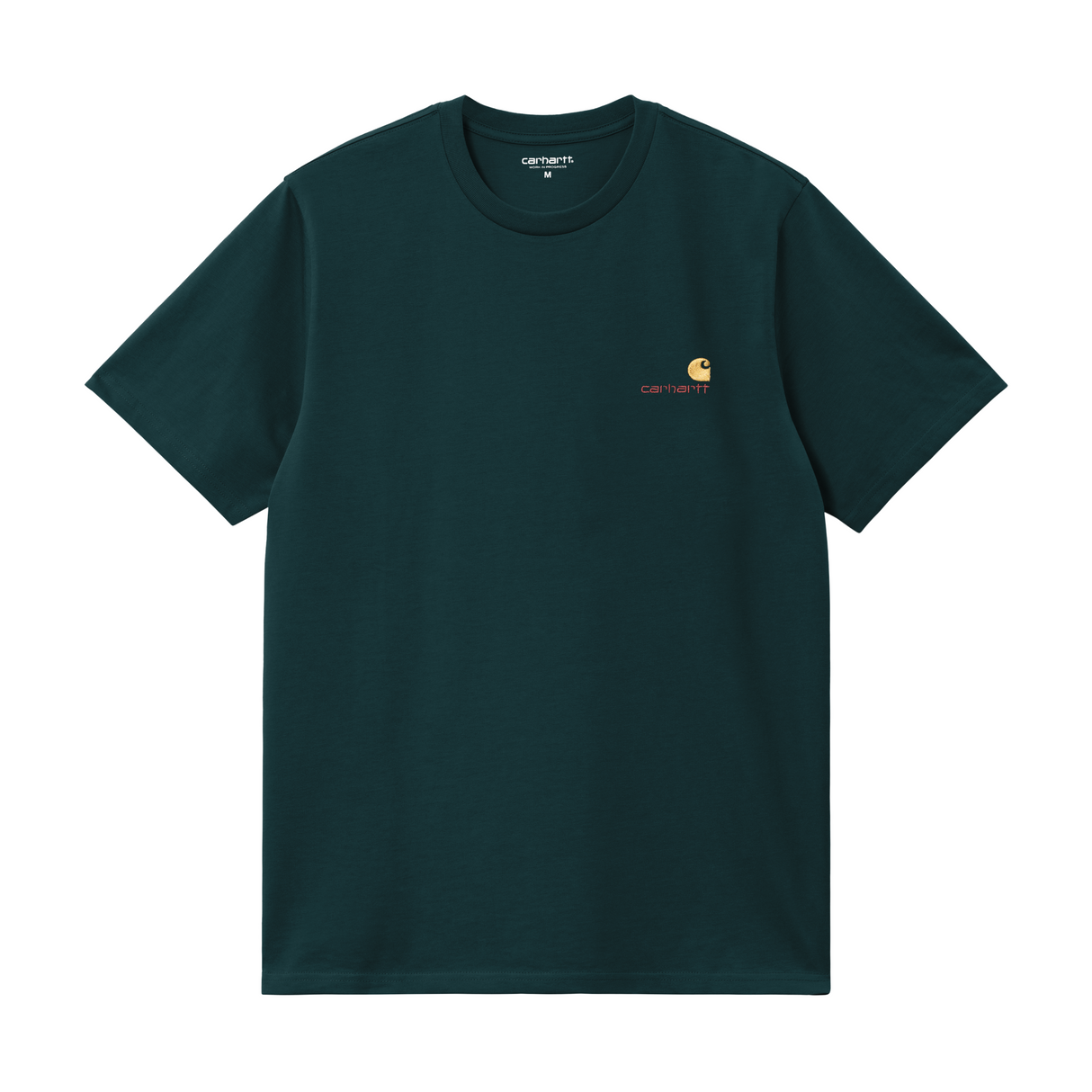 Carhartt WIP American Script T-Shirt - Deep Lagoon