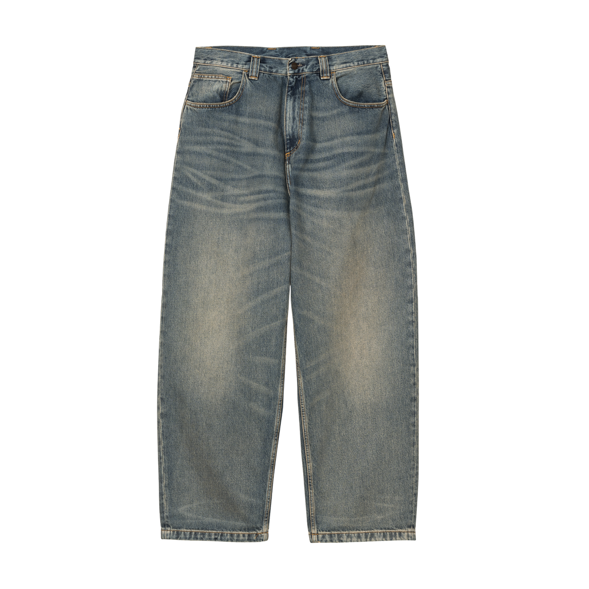 Carhartt WIP Brandon Pant - Blue (worn used washed)