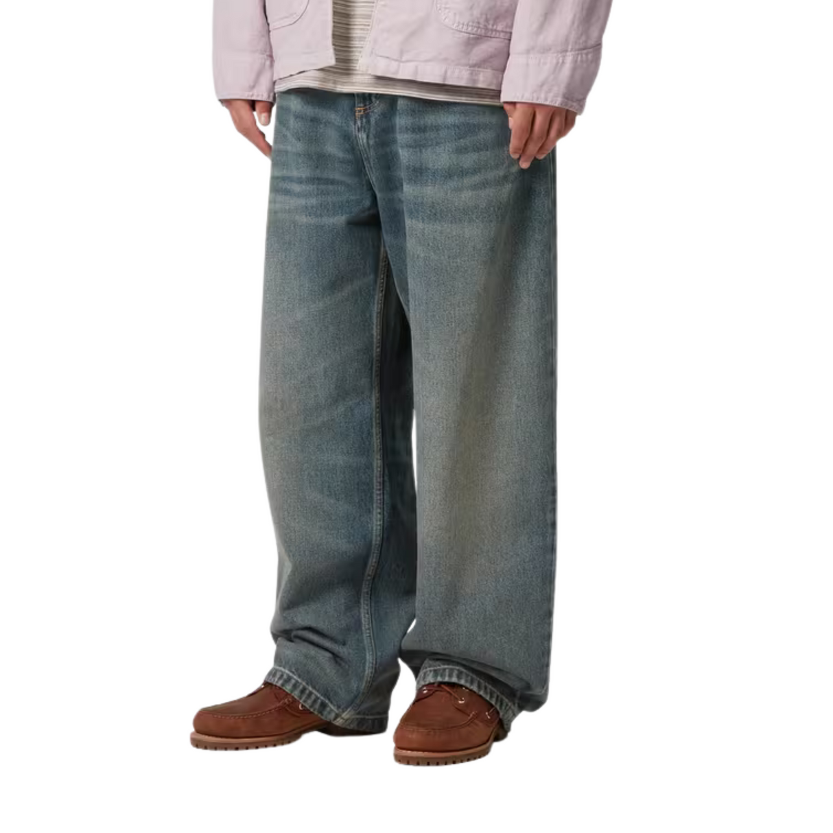 Carhartt WIP Brandon Pant - Blue (worn used washed)