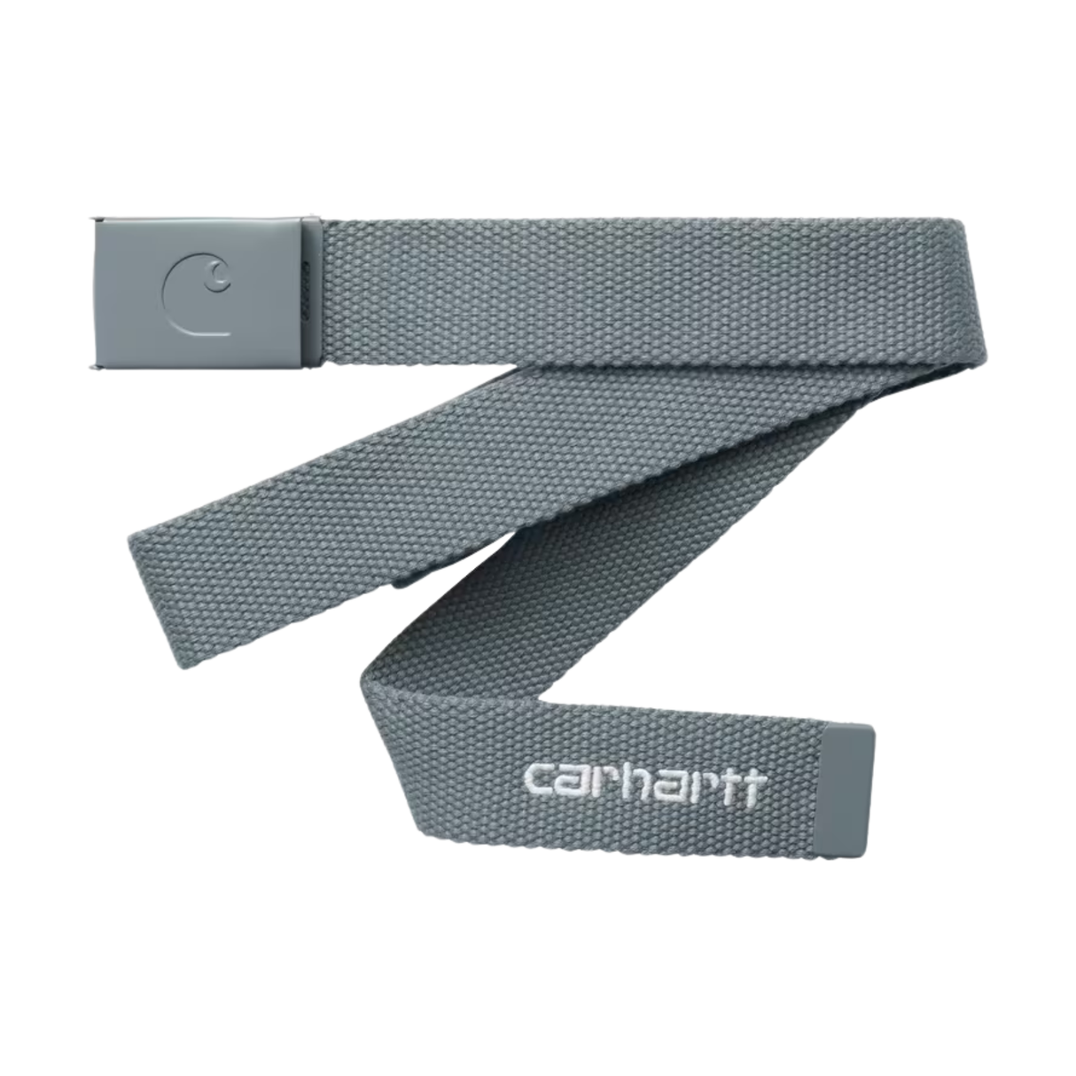 Carhartt WIP C-Logo Tonal Belt - Cozy Blue / White