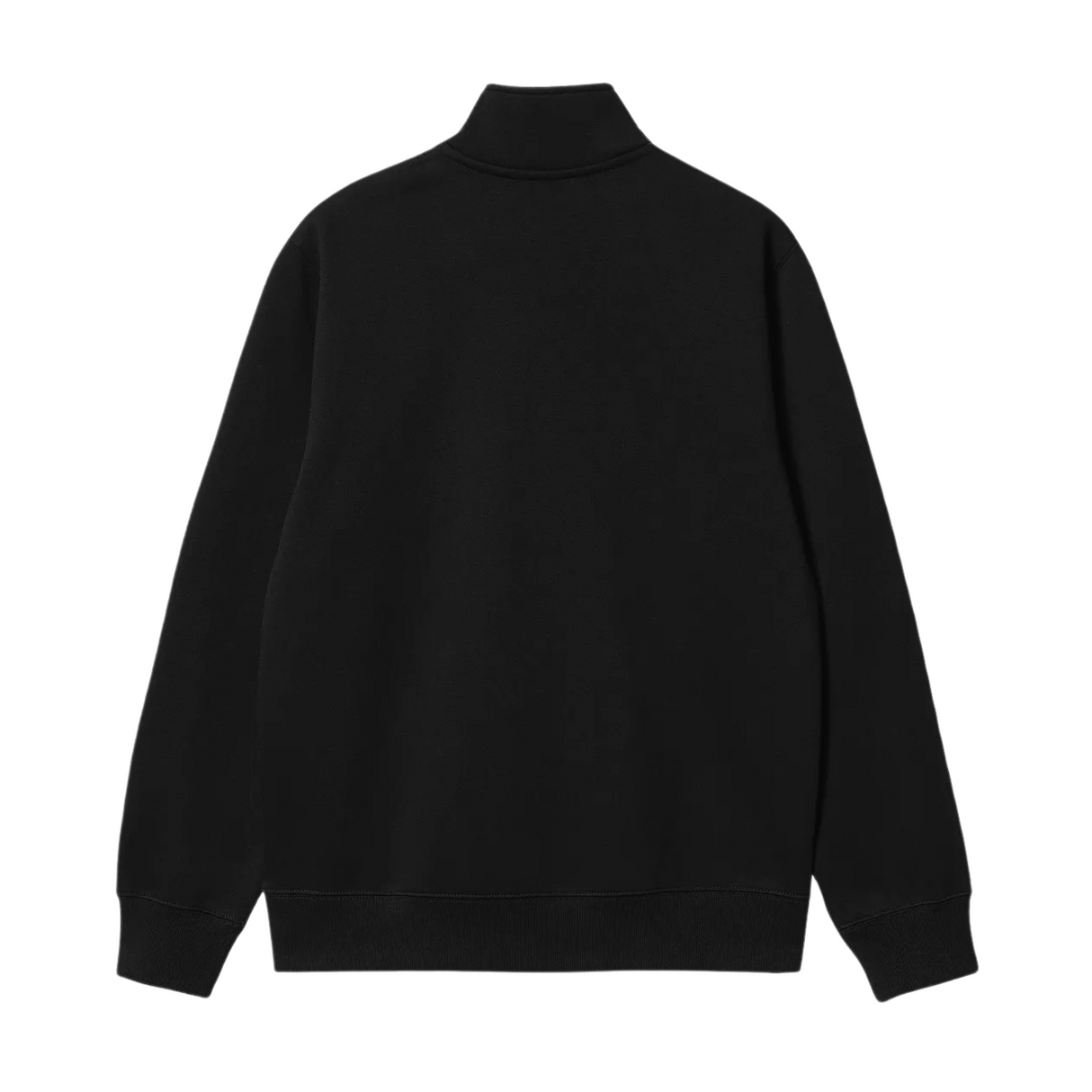 Carhartt WIP Chase Neck Zip Sweatshirt - Black / Gold