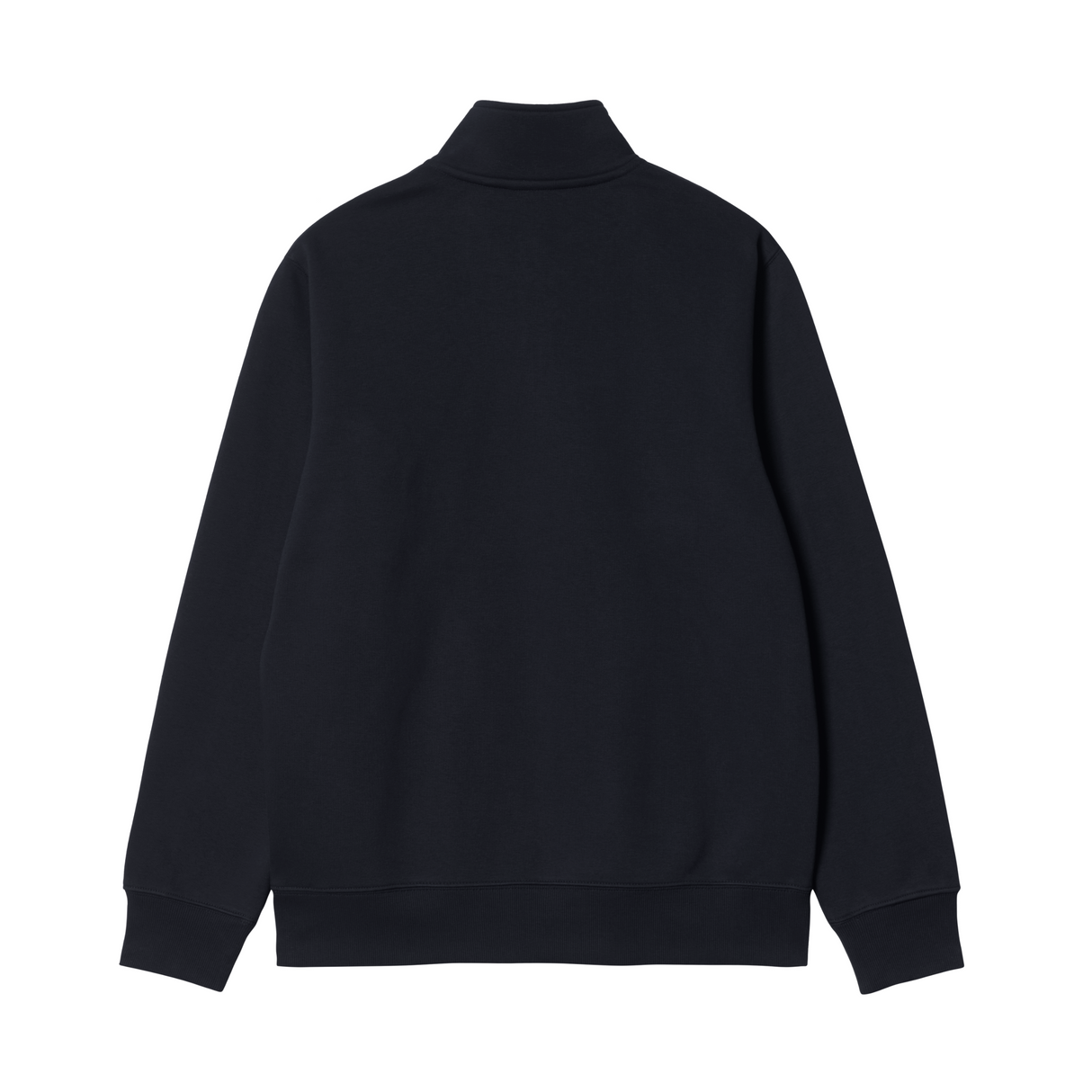 Carhartt WIP Chase Neck Zip Sweatshirt - Dark Navy / Gold
