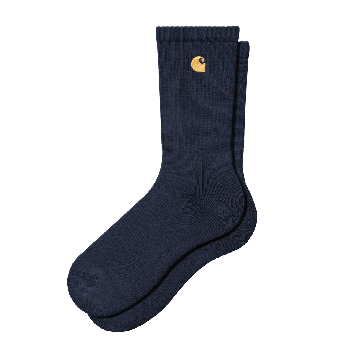 Carhartt WIP Chase Socks - Air Force Blue / Gold