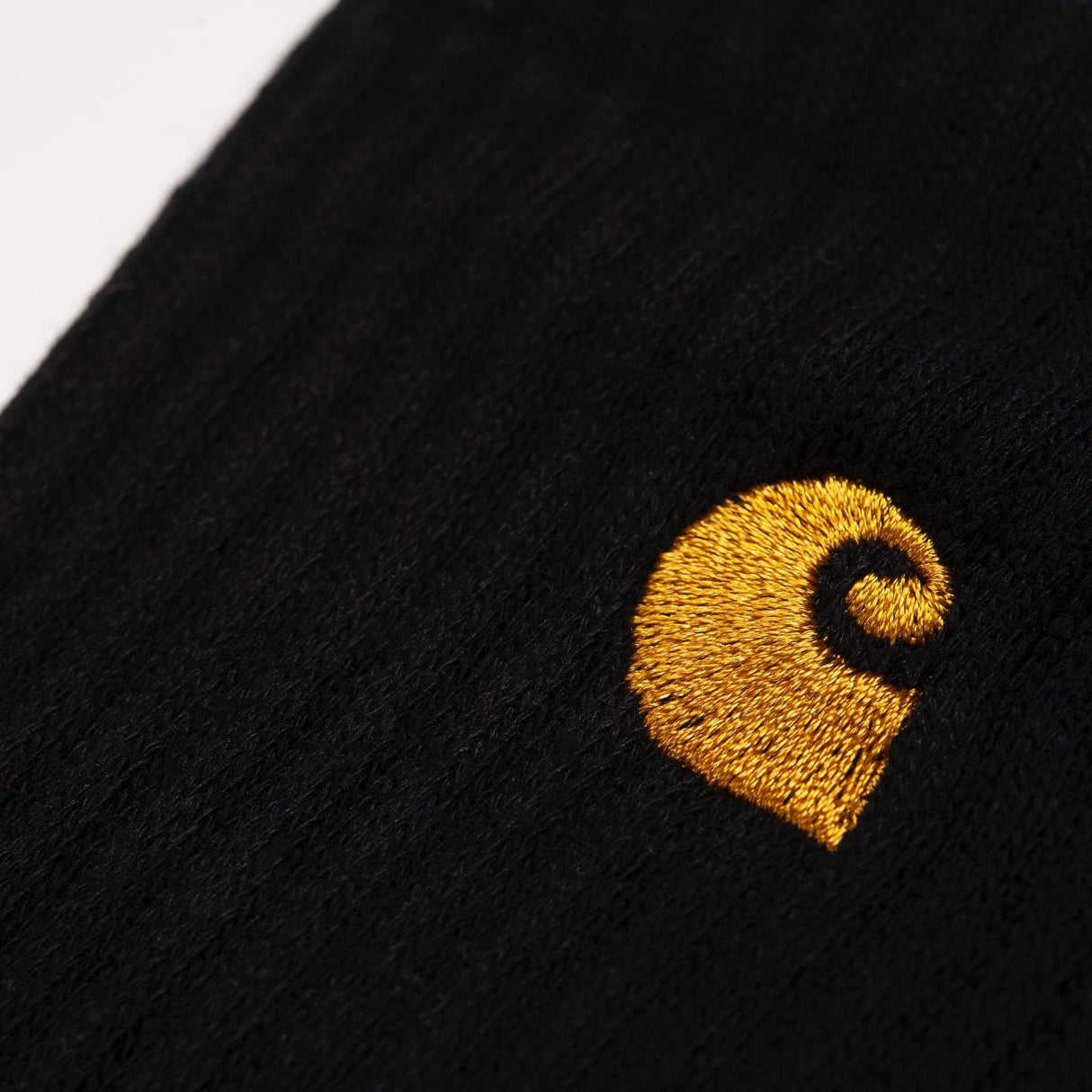 Carhartt WIP Chase Socks - Black / Gold