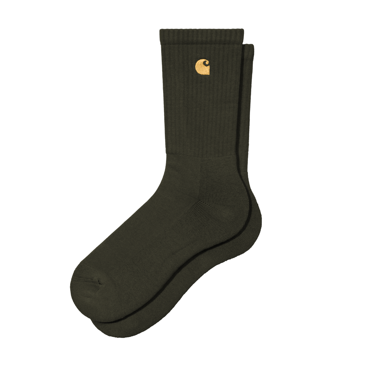 Carhartt WIP Chase Socks - Olive / Gold