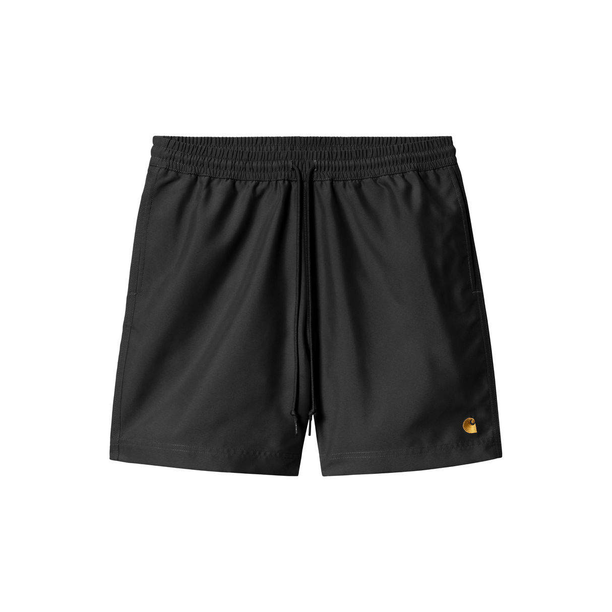 Carhartt WIP Chase Swim Trunks - Black / Gold