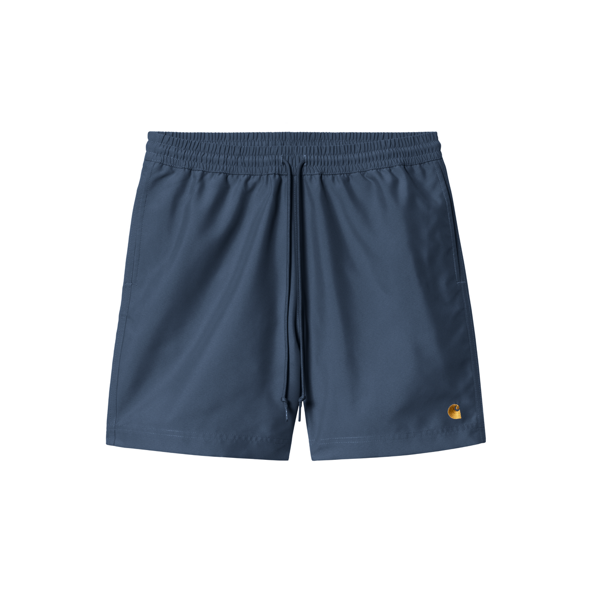 Carhartt WIP Chase Swim Trunks - Dusky Blue / Gold