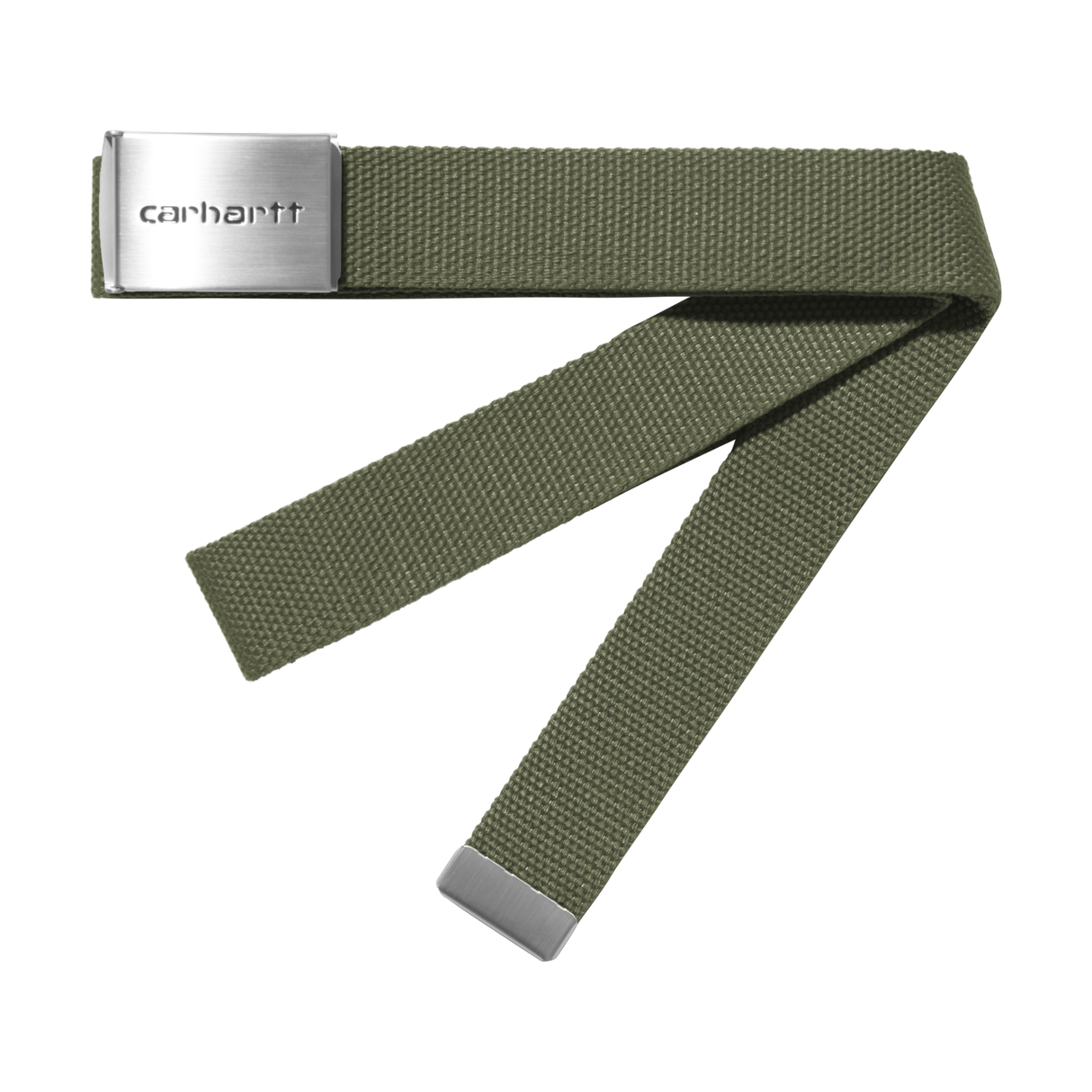 Carhartt WIP Clip Chrome Belt - Leaf