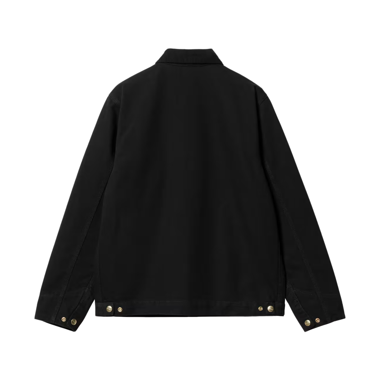 Carhartt WIP Detroit Jacket (Summer) - Black / Black (rinsed)