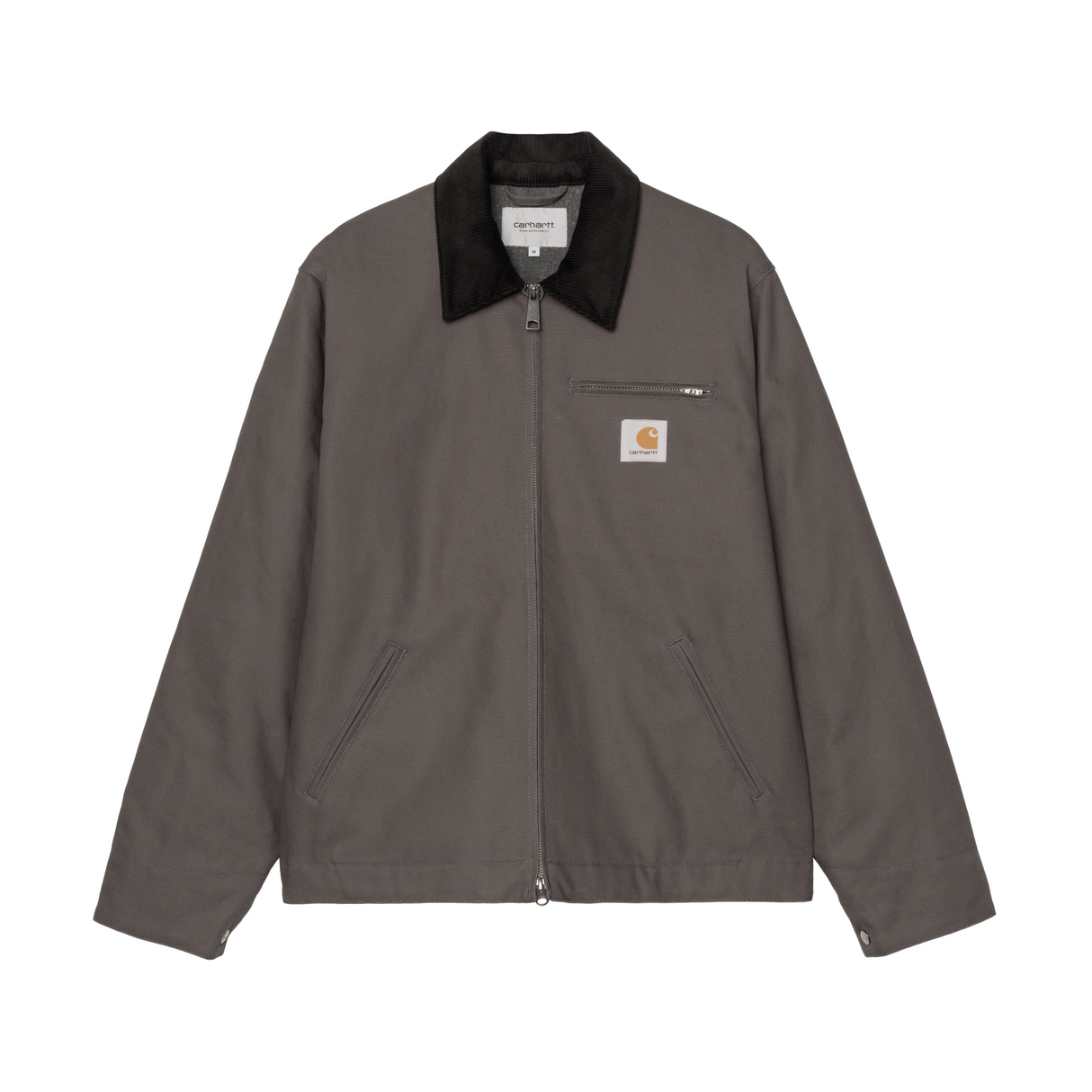 Carhartt WIP Detroit Jacket (Winter) - Graphite / Black (rigid)