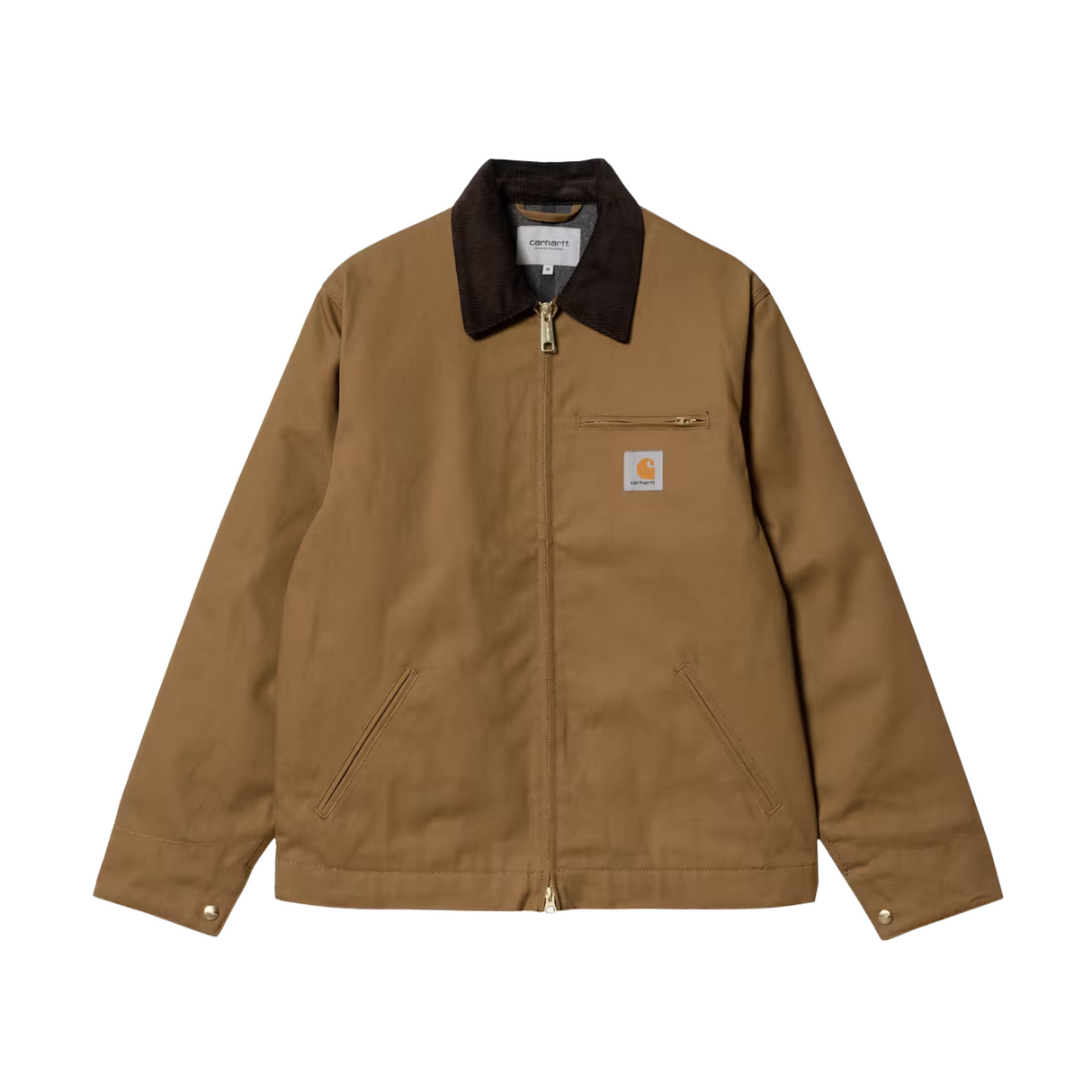 Carhartt WIP Detroit Jacket (Winter) - Hamilton Brown / Tobacco (rigid)