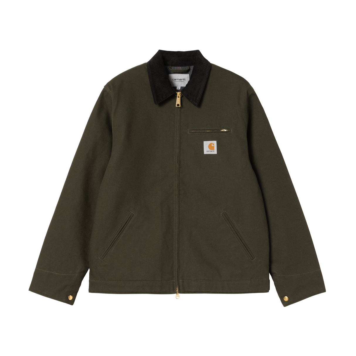 Carhartt WIP Detroit Jacket (Winter) - Olive / Black (rigid)
