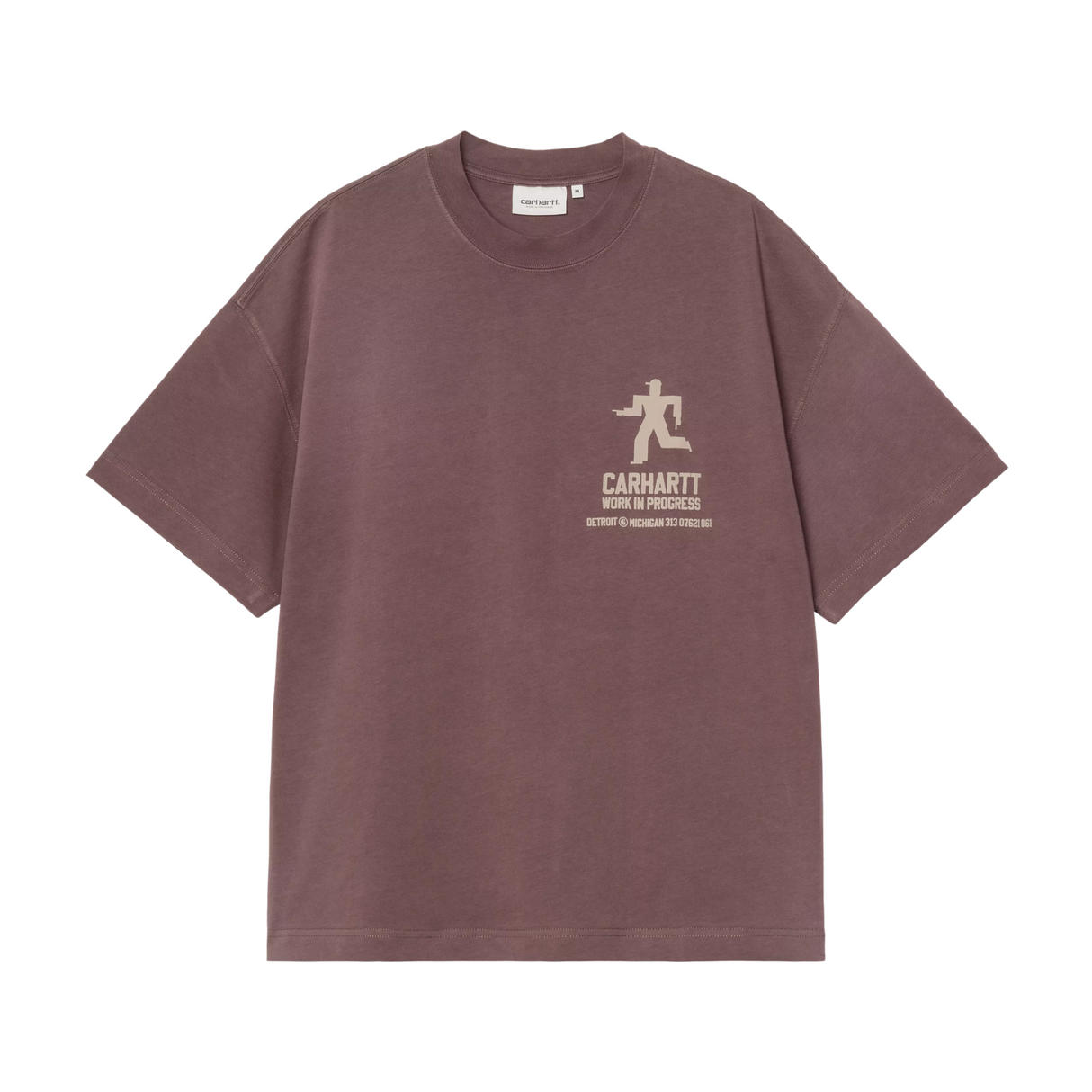 Carhartt WIP Distance T-Shirt - Palisander (stone dyed)