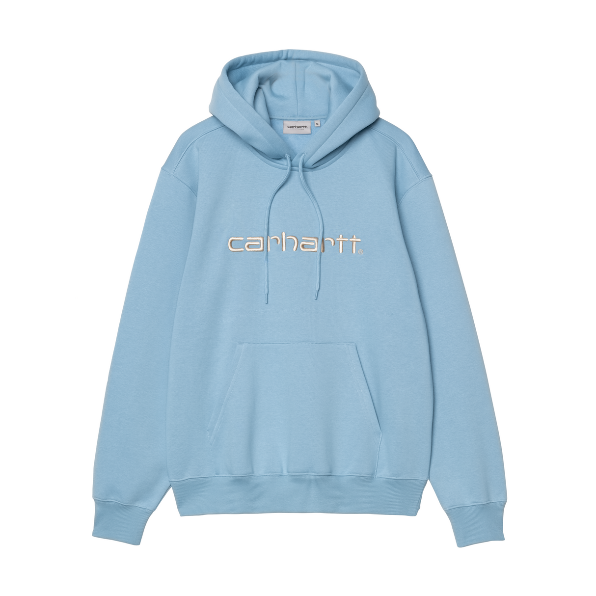 Carhartt WIP Hooded Carhartt Sweatshirt – Bluebird / Fleur De Sel