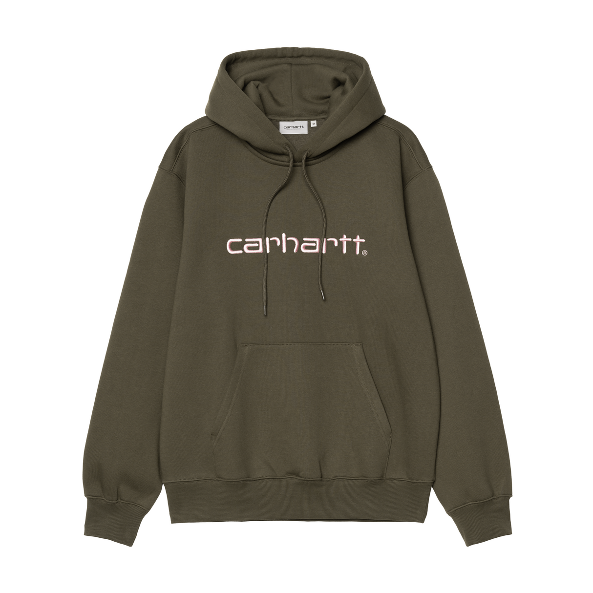 Carhartt WIP Hooded Carhartt Sweatshirt – Turtle / Air Pink