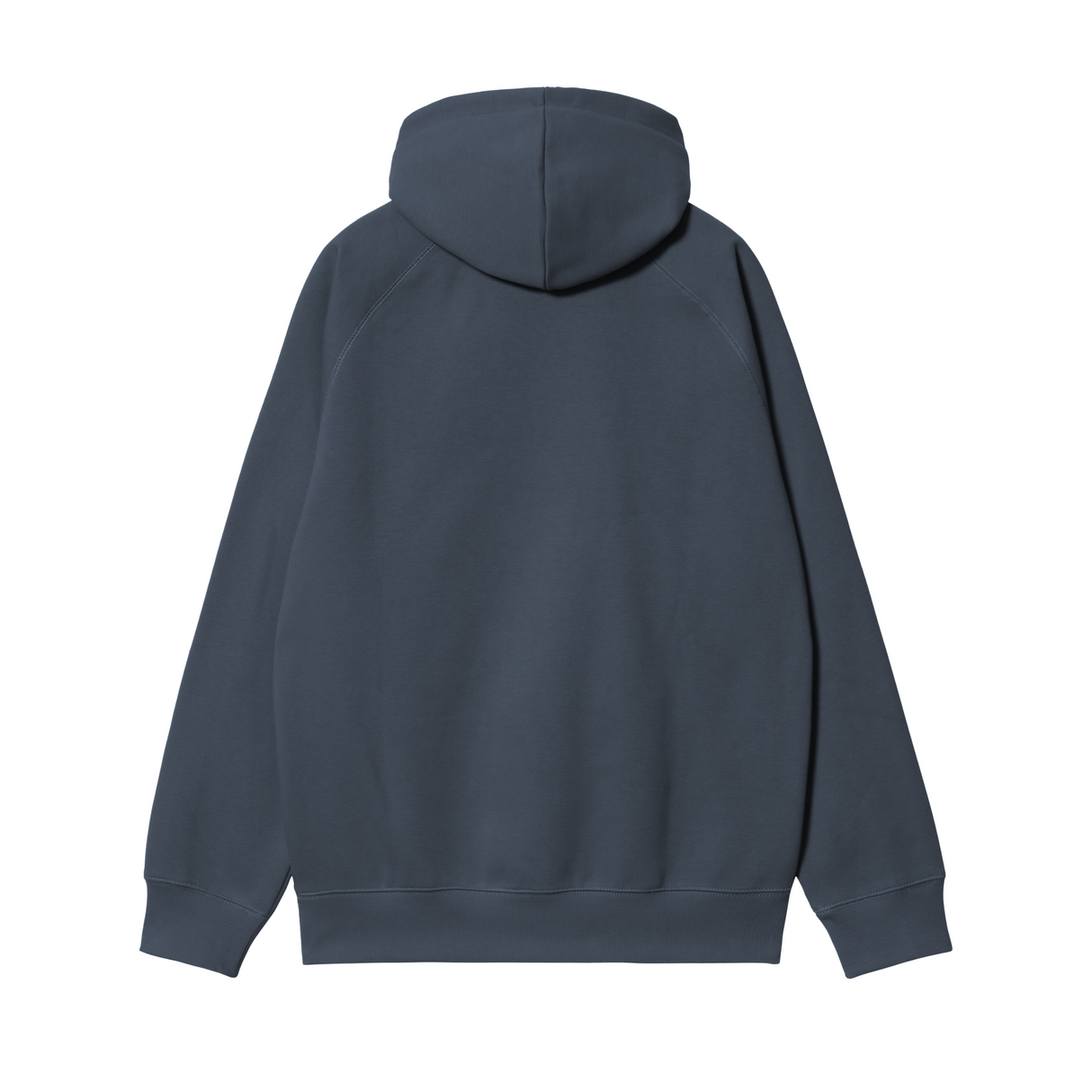 Carhartt WIP Hooded Chase Sweatshirt - Dusky Blue / Gold