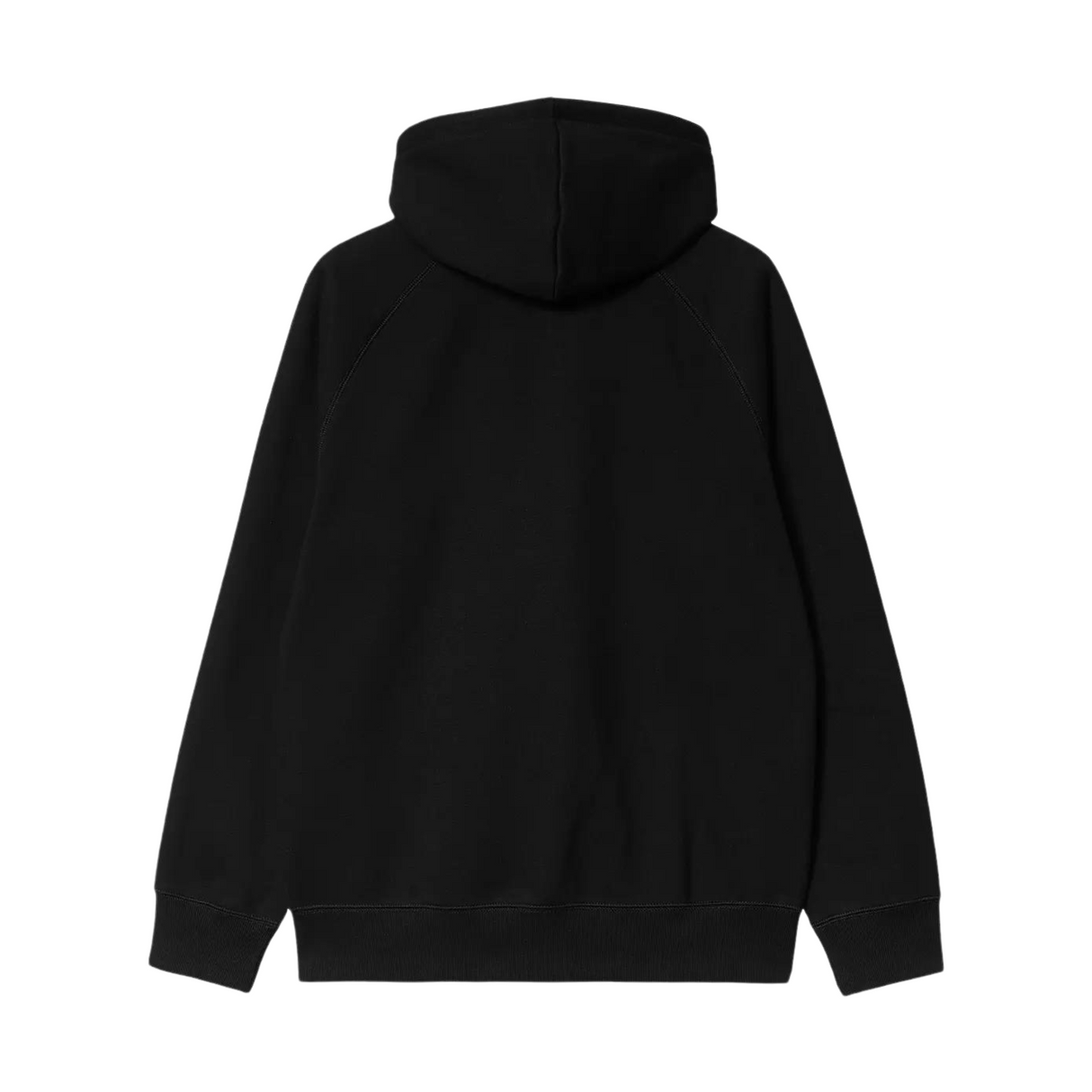 Carhartt WIP Hooded Chase Zip Jacket - Black / Gold