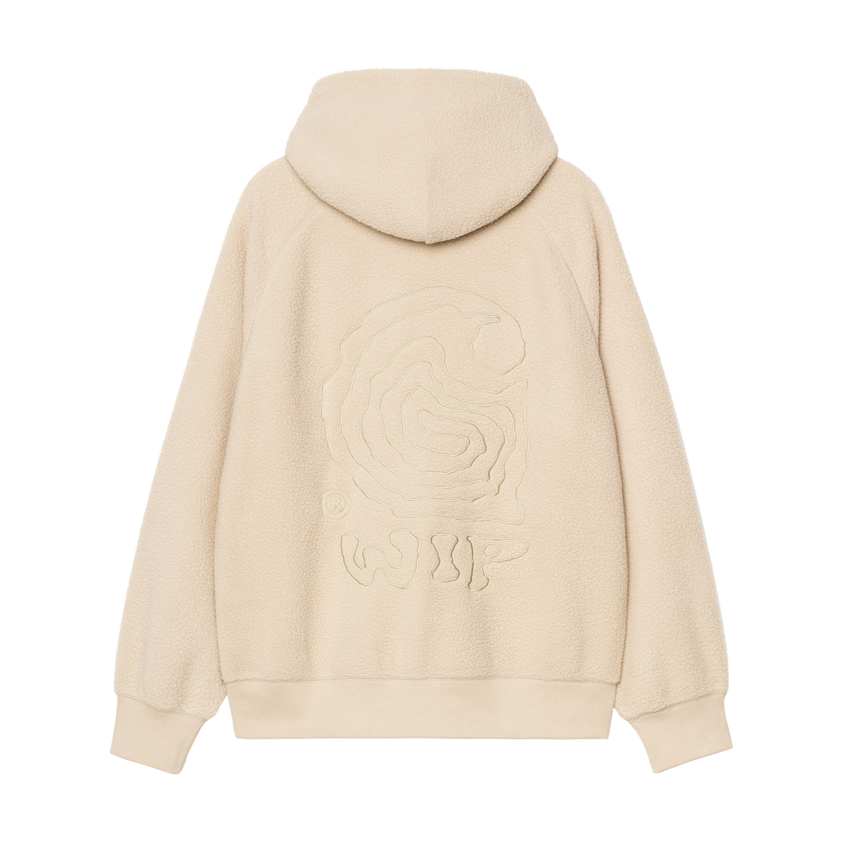 Carhartt WIP Hooded Helix Sweatshirt – Fleur De Sel / Wall