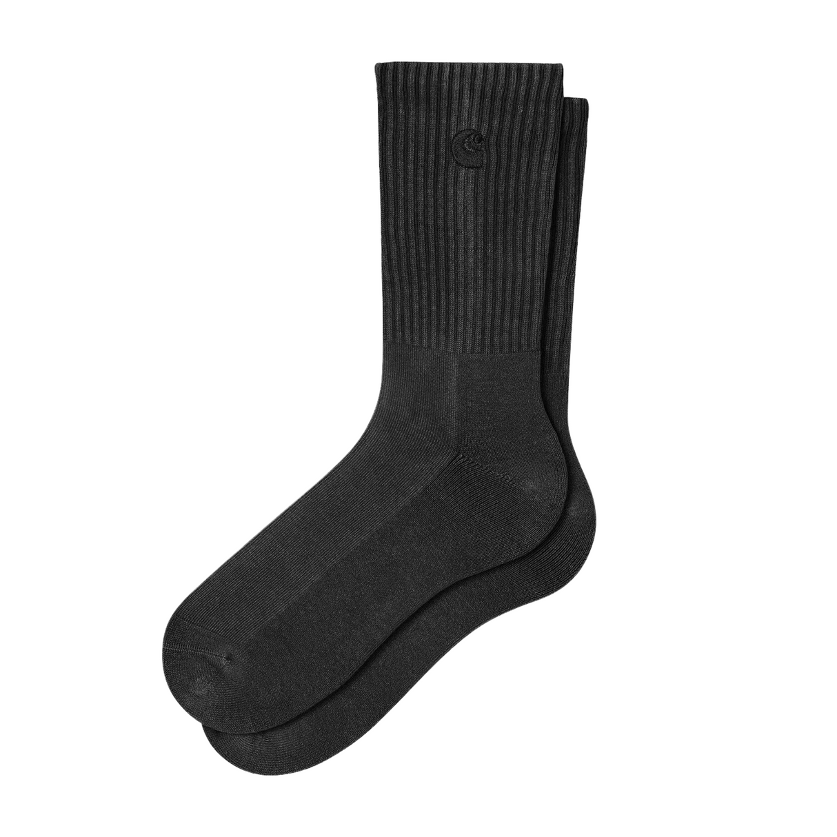 Carhartt WIP Hudson Socks - Black (chalk wash)