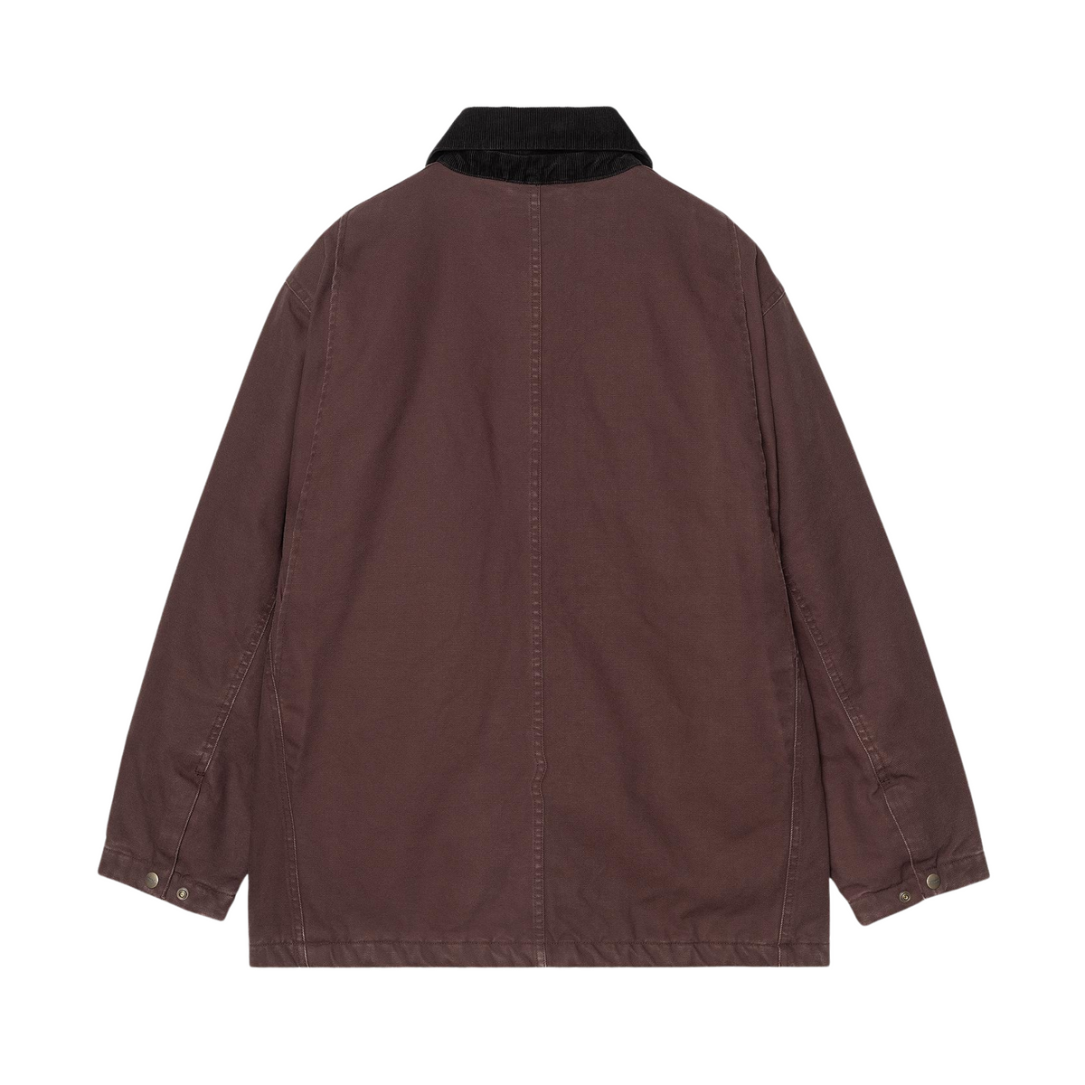 Carhartt WIP Lander Coat Jacket - Palisander / Black stone washed