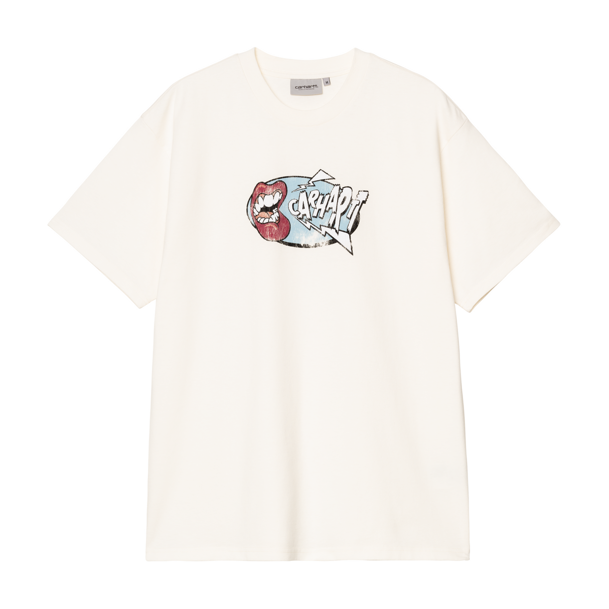 Carhartt WIP Louder T-Shirt - Wax (heavy enzyme wash)