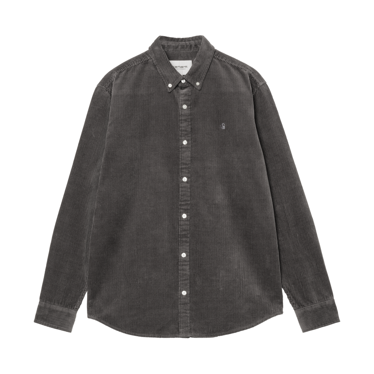 Carhartt WIP Madison Fine Cord Shirt - Graphite / Graphite