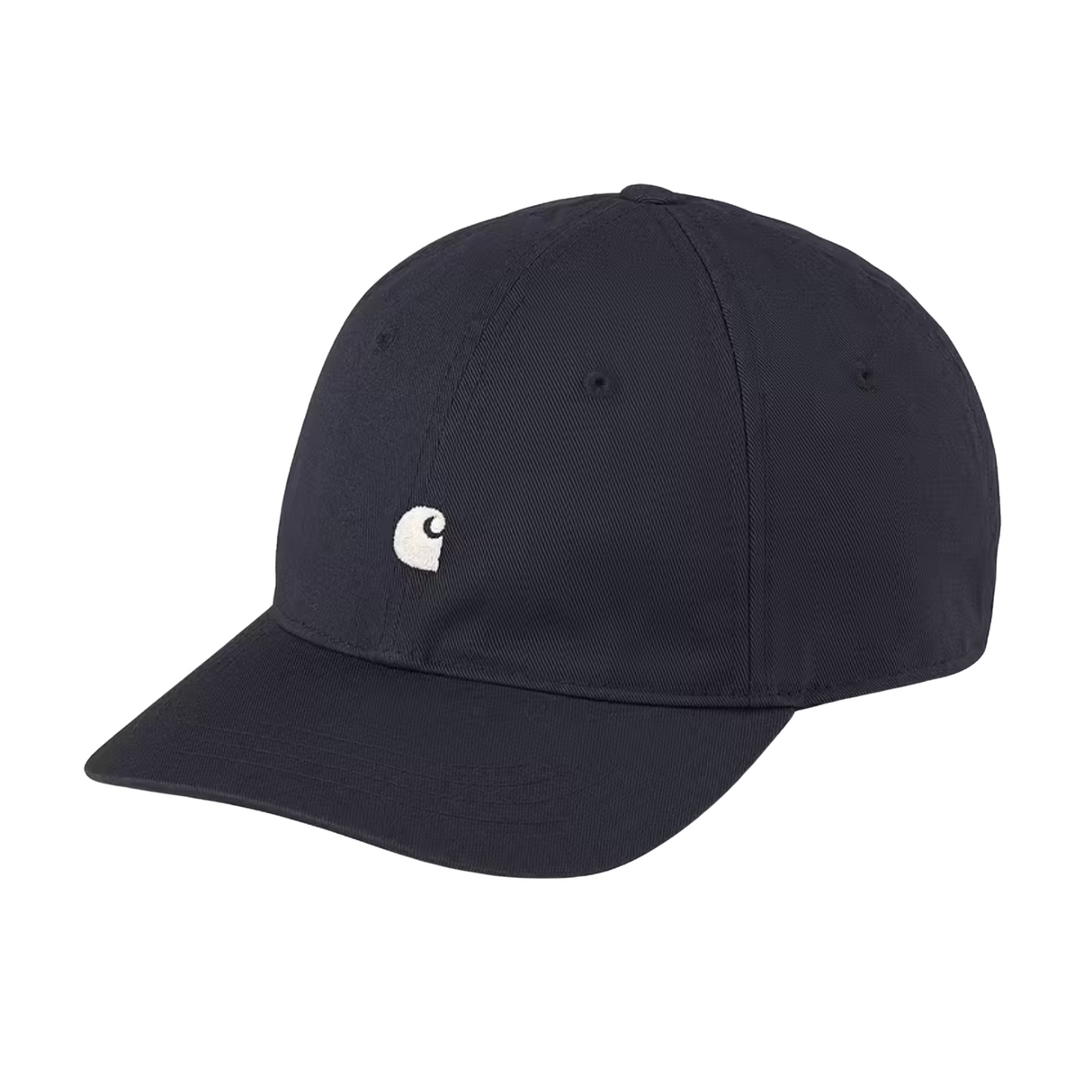 Carhartt WIP Madison Logo Cap - Dark Navy / White