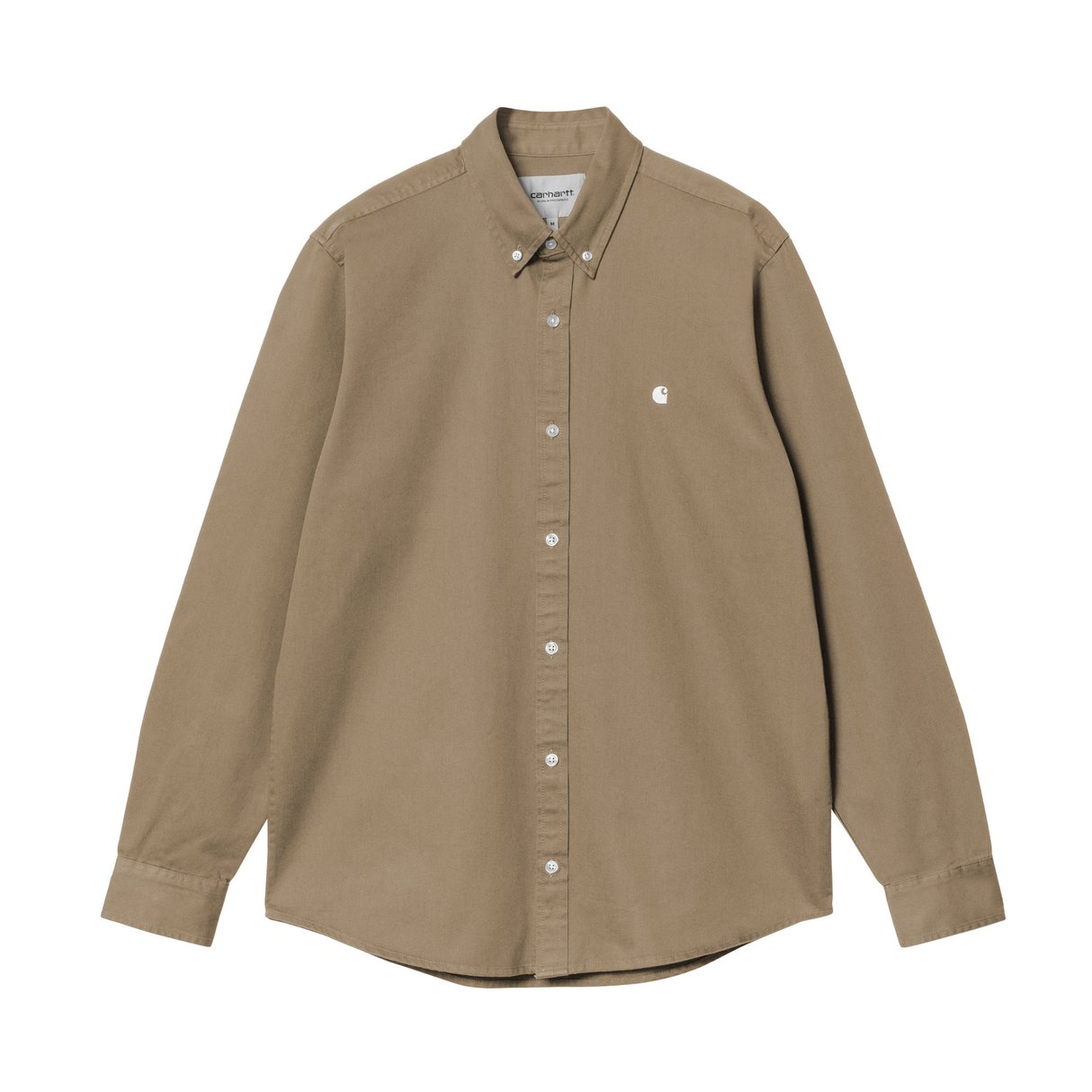 Carhartt WIP Madison Shirt - Leather / White