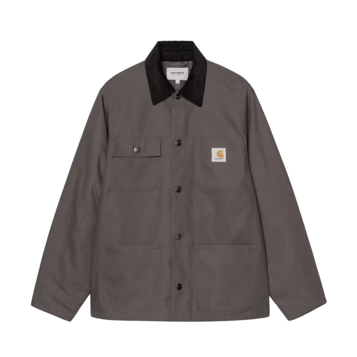 Carhartt WIP Michigan Coat Jacket - Graphite / Black (rigid)
