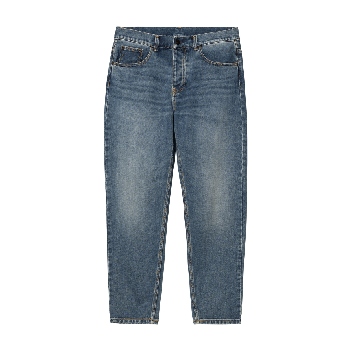 Carhartt WIP Newel Pant - Blue (dark used wash)