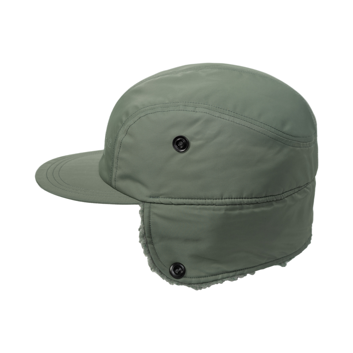 Carhartt WIP Olten Ear Guard Cap - Duck Green / Duck Green