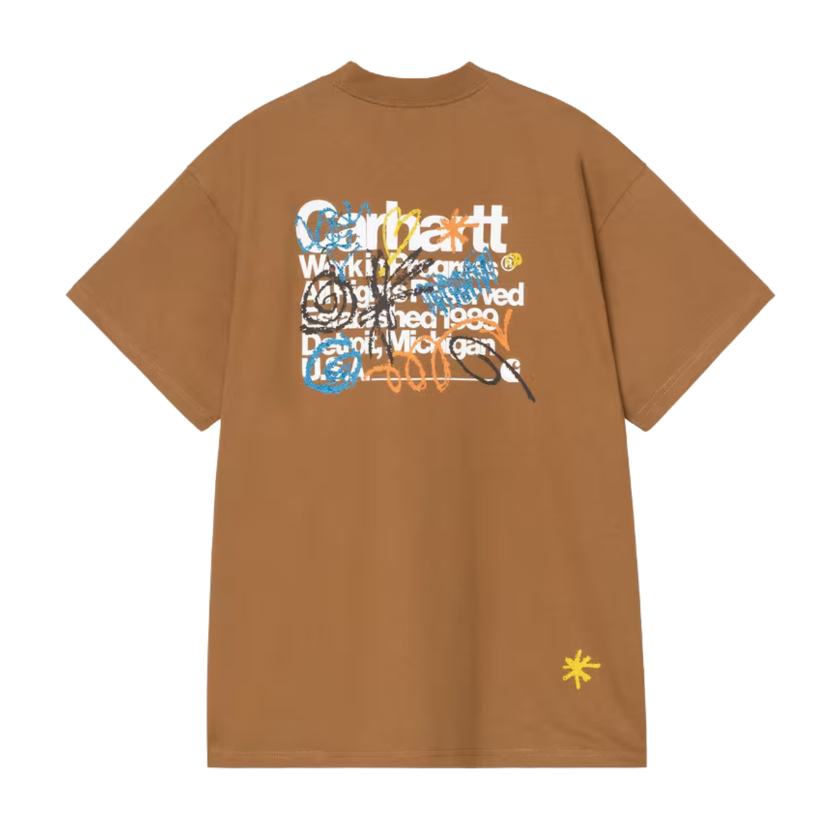 Carhartt WIP Primary T-Shirt - Hamilton Brown