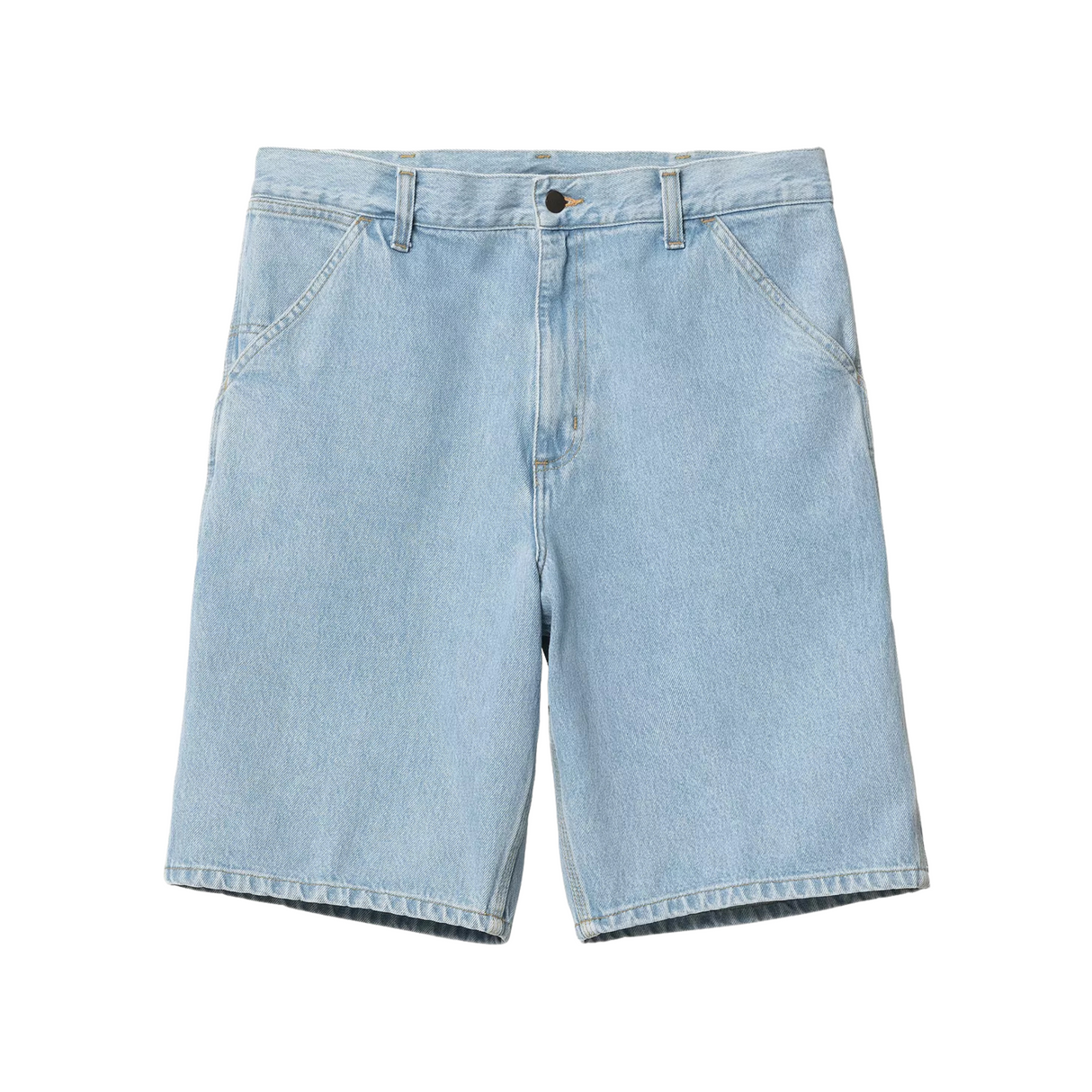 Carhartt WIP Single Knee Shorts - Blue (heavy stone bleached)