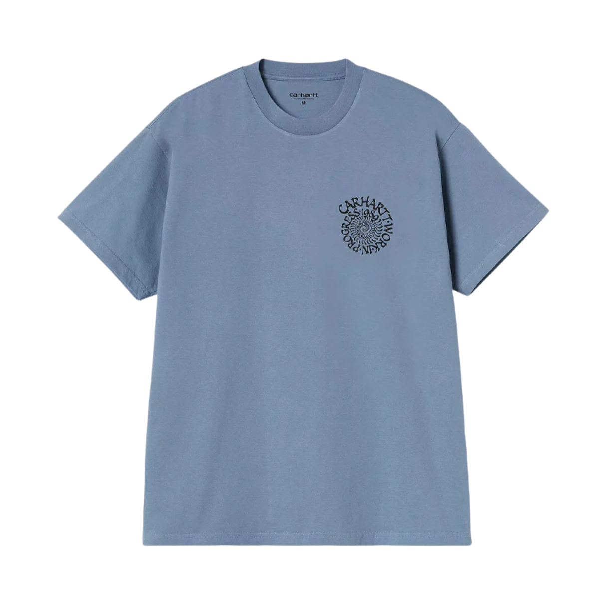 Carhartt WIP Spirals T-Shirt - Gentle Blue