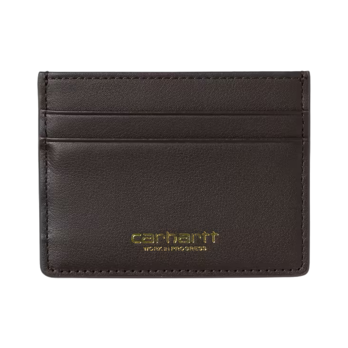 Carhartt WIP Vegas Cardholder - Tobacco / Gold