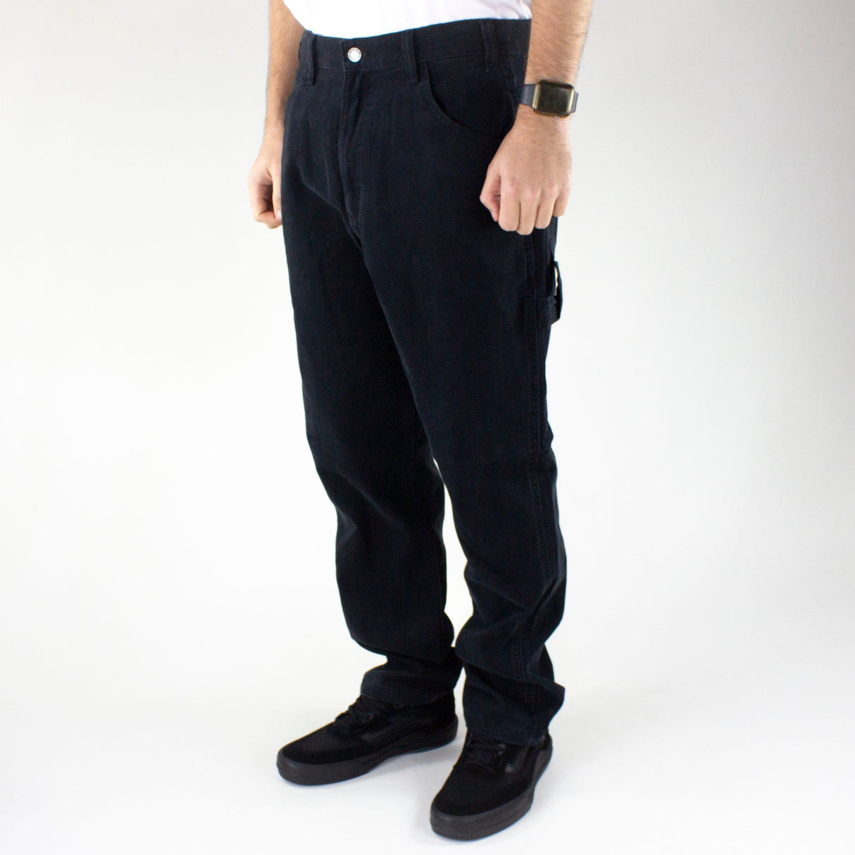 Dickies Duck Canvas Carpenter Pant - Stone Washed Black