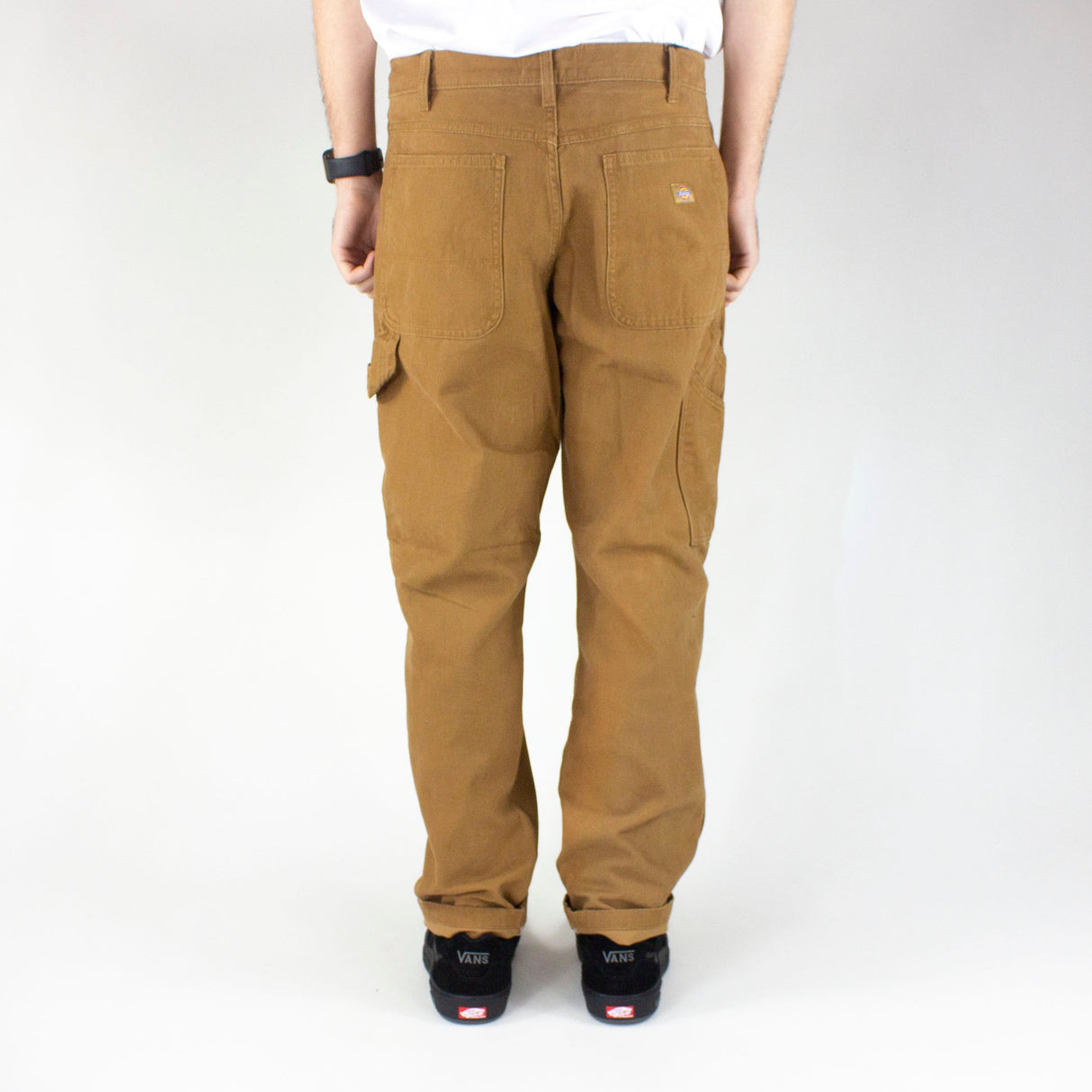 Dickies Duck Canvas Carpenter Pant - Stone Washed Brown Duck