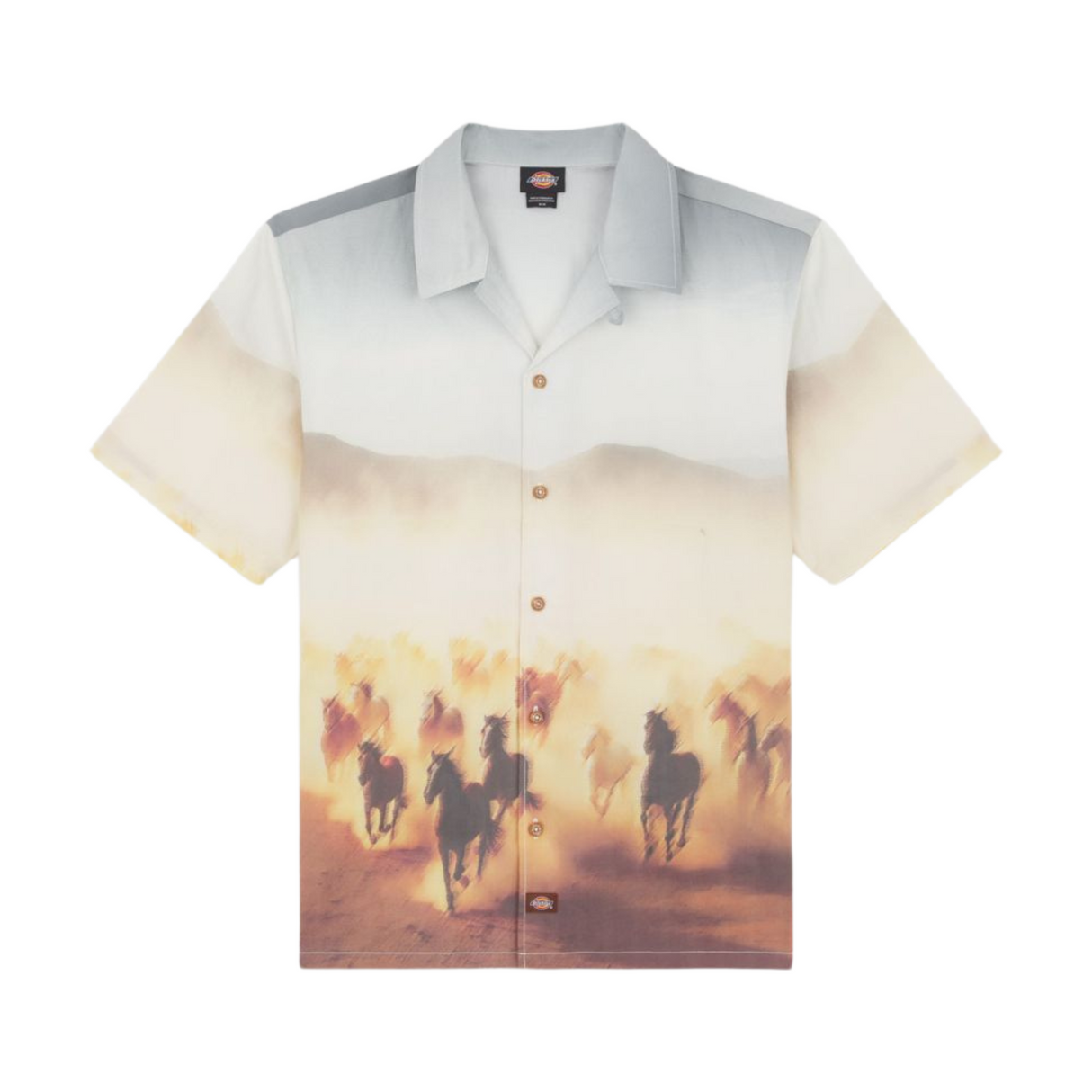 Dickies Running Wild Graphic Shirt - Oak Buff