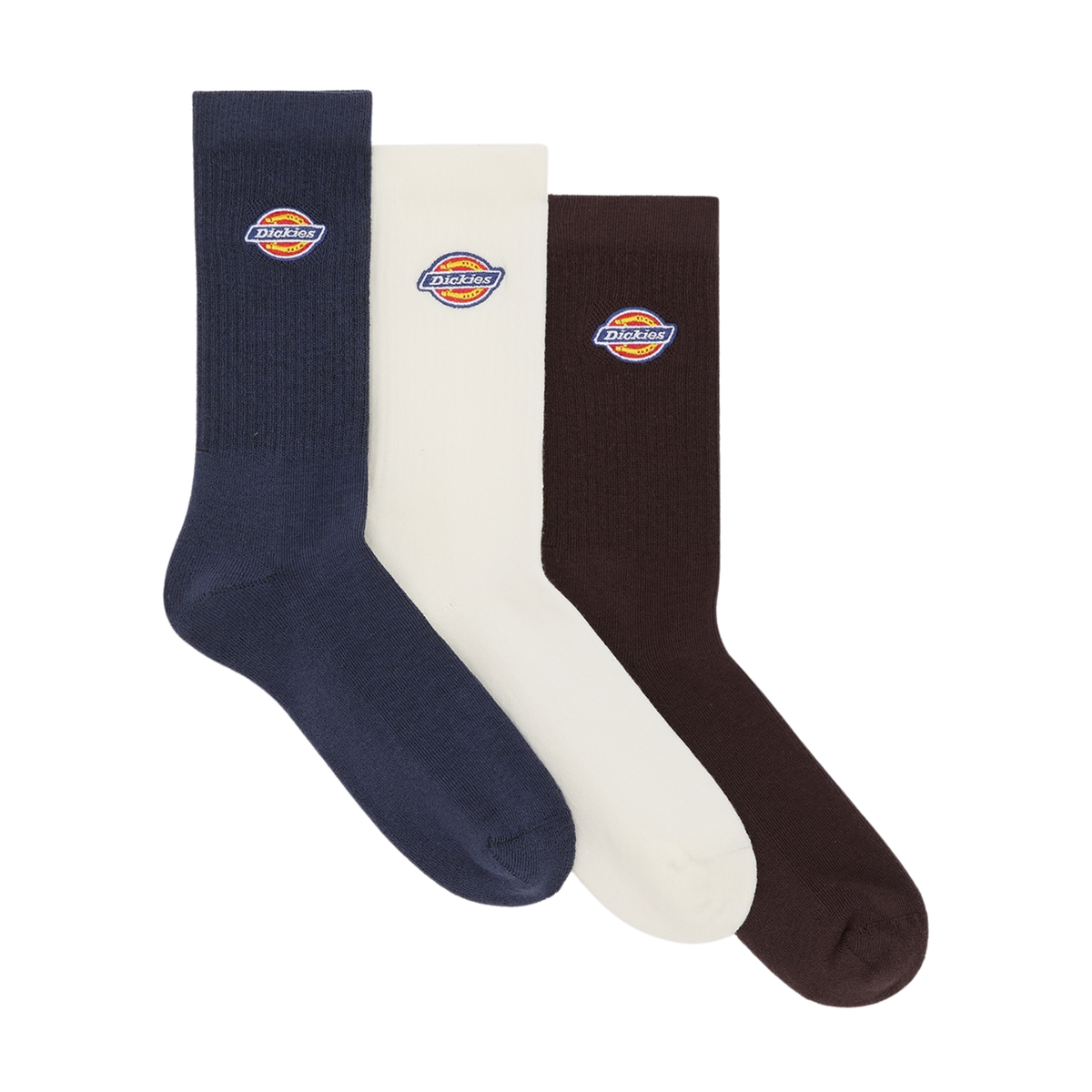 Dickies Summerdale 3 Pack Socks - Navy Blue