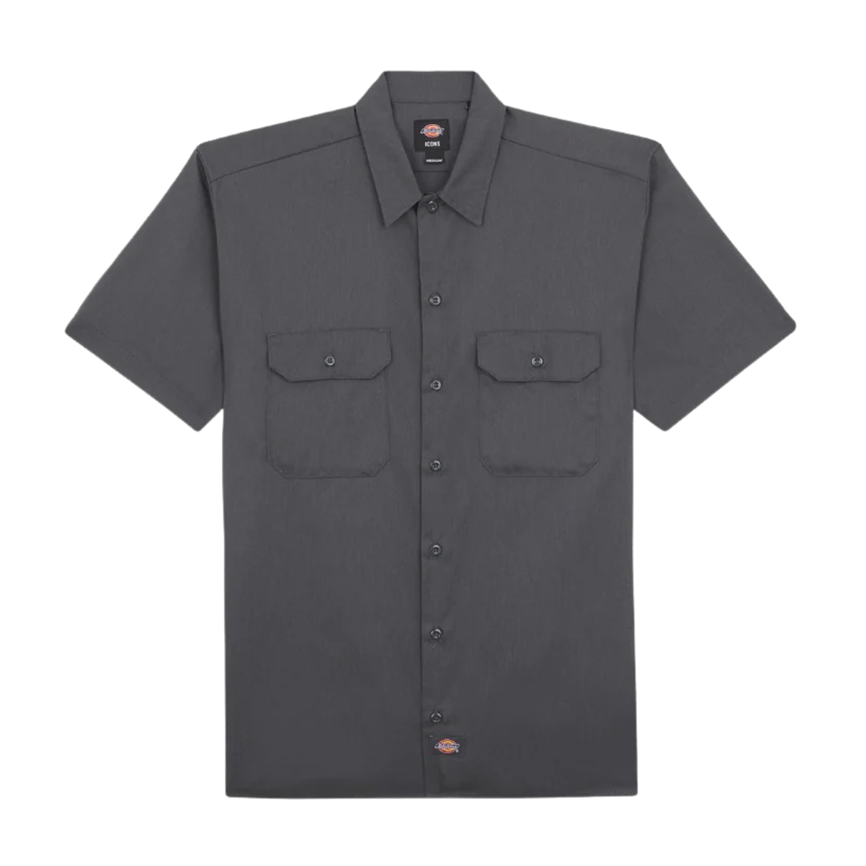 Dickies Work Short Sleeve Shirt - Charcoal