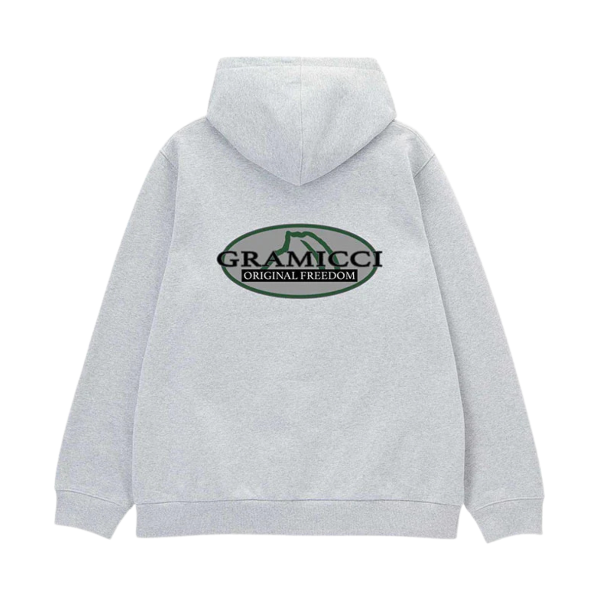 Gramicci Half Dome Hooded Sweatshirt - Heather Grey