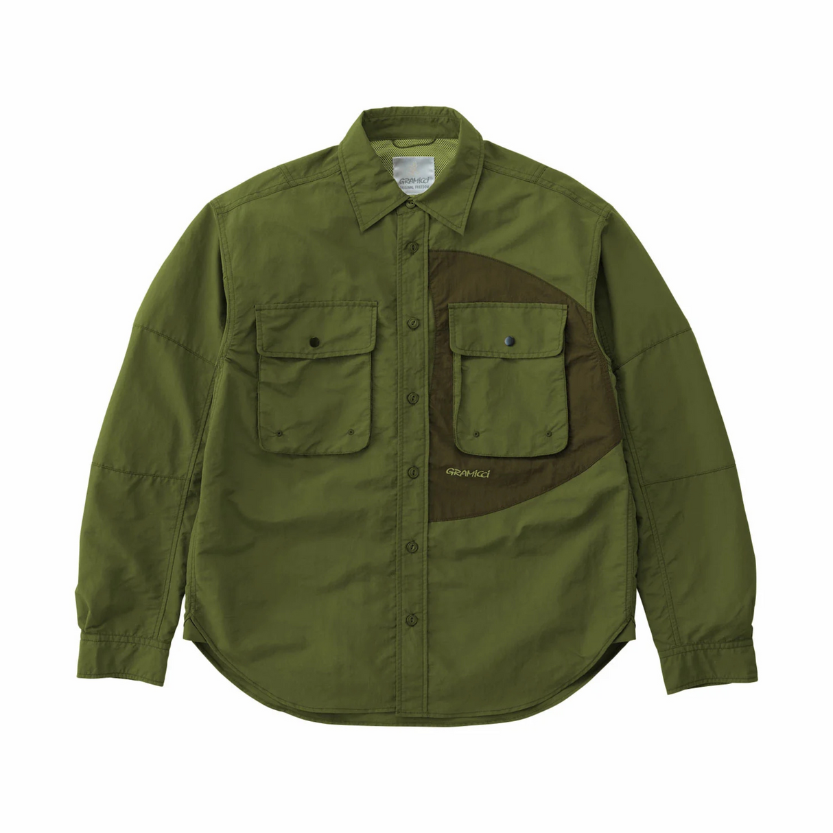 Gramicci Nylon Brentwood Shirt - Olive