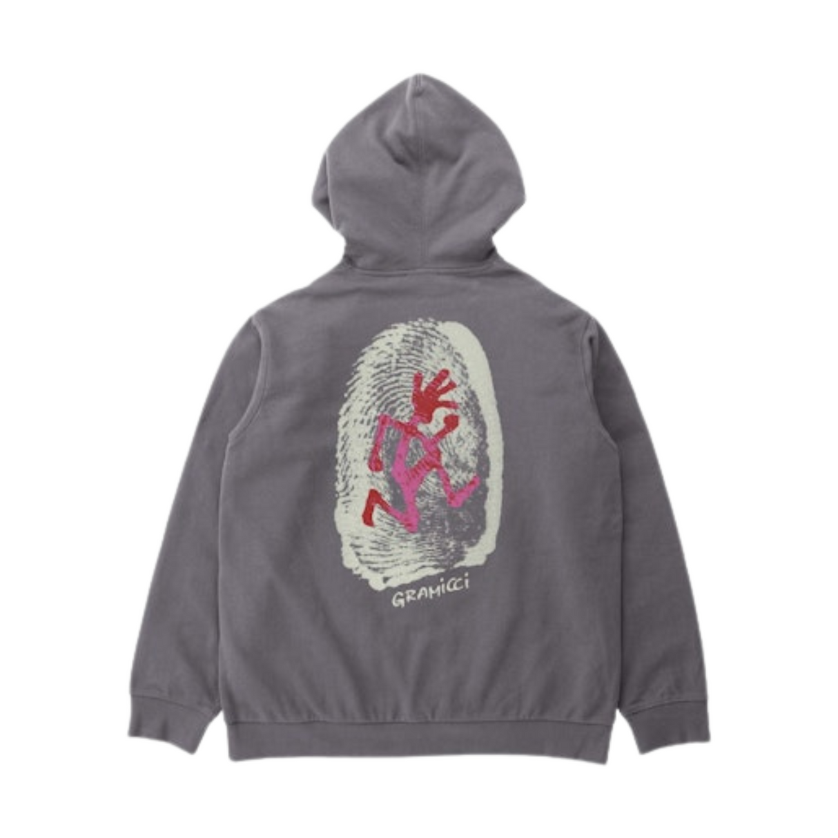 Gramicci Thumbprint Hooded Sweatshirt - Charcoal Pigment