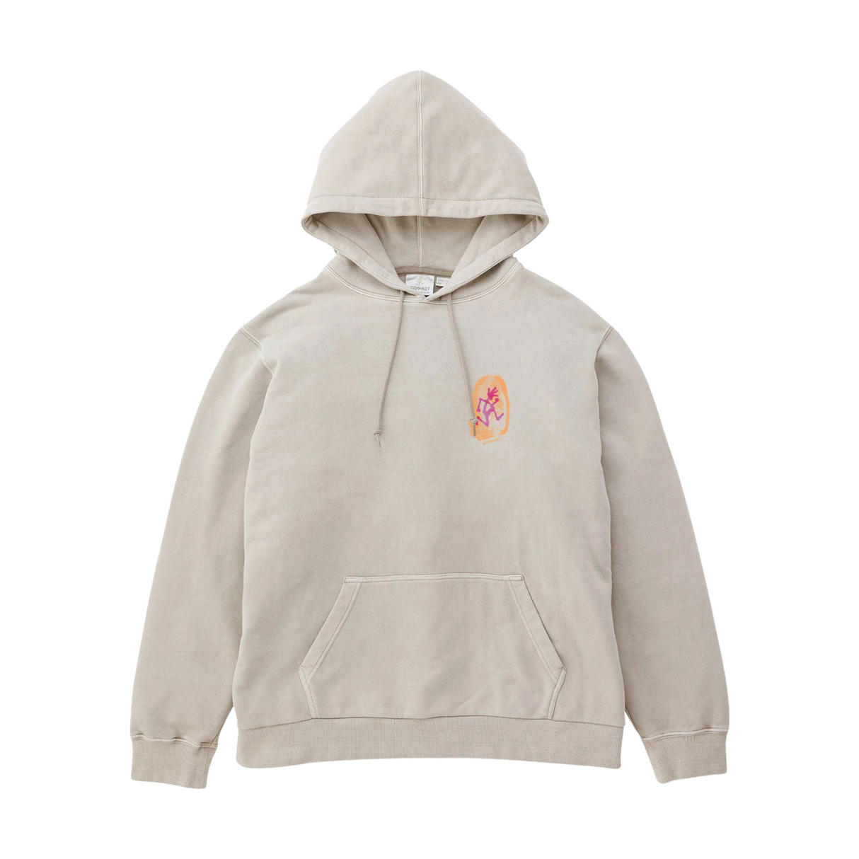 Gramicci Thumbprint Hooded Sweatshirt - Sand Pigment
