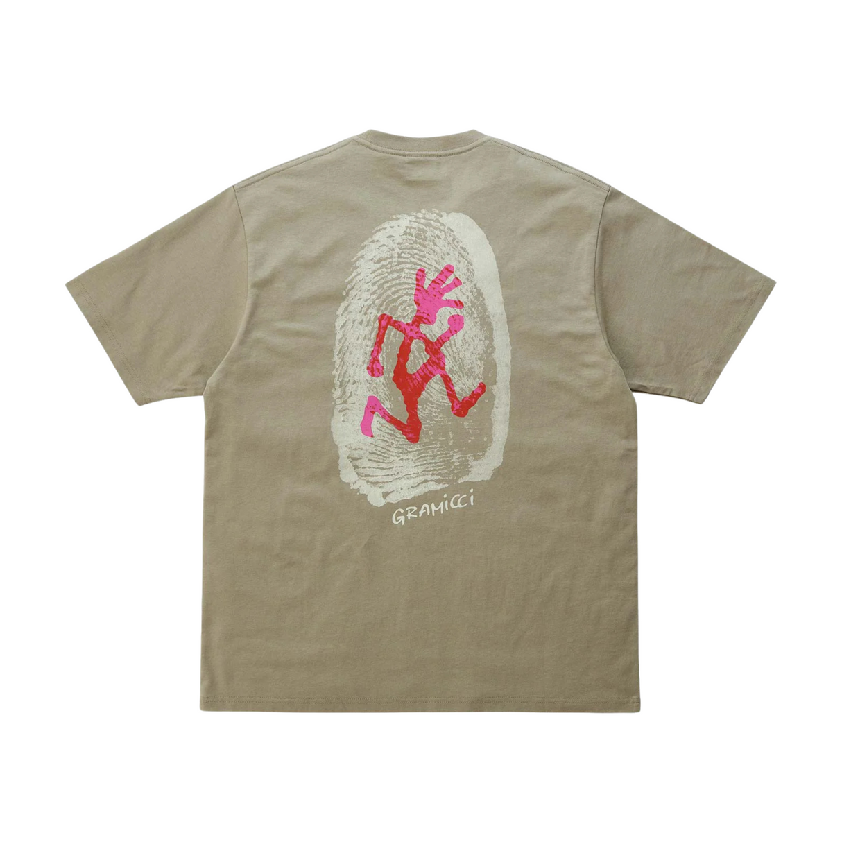 Gramicci Thumbprint T-Shirt - Khaki