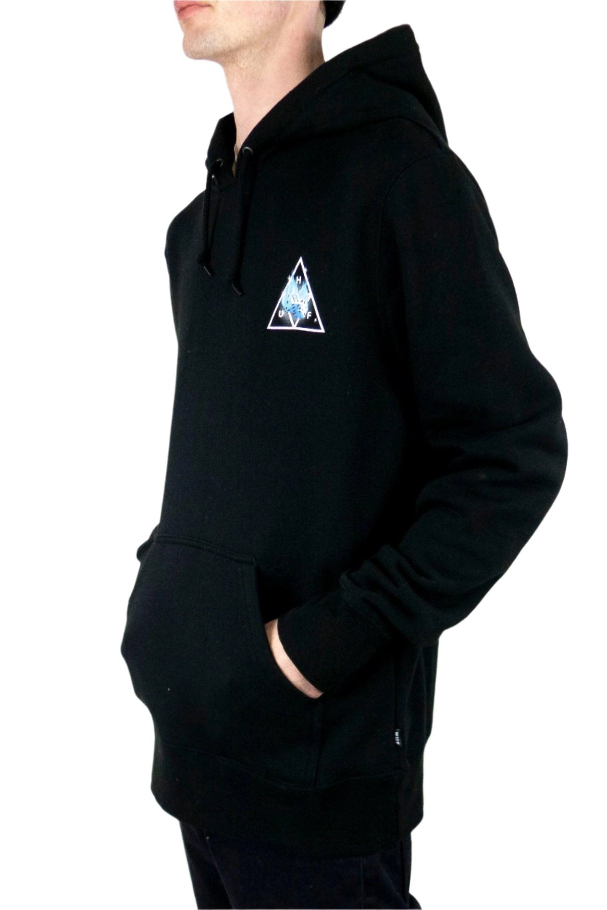 HUF Hot Dice Triple Triangle Hoodie - Black