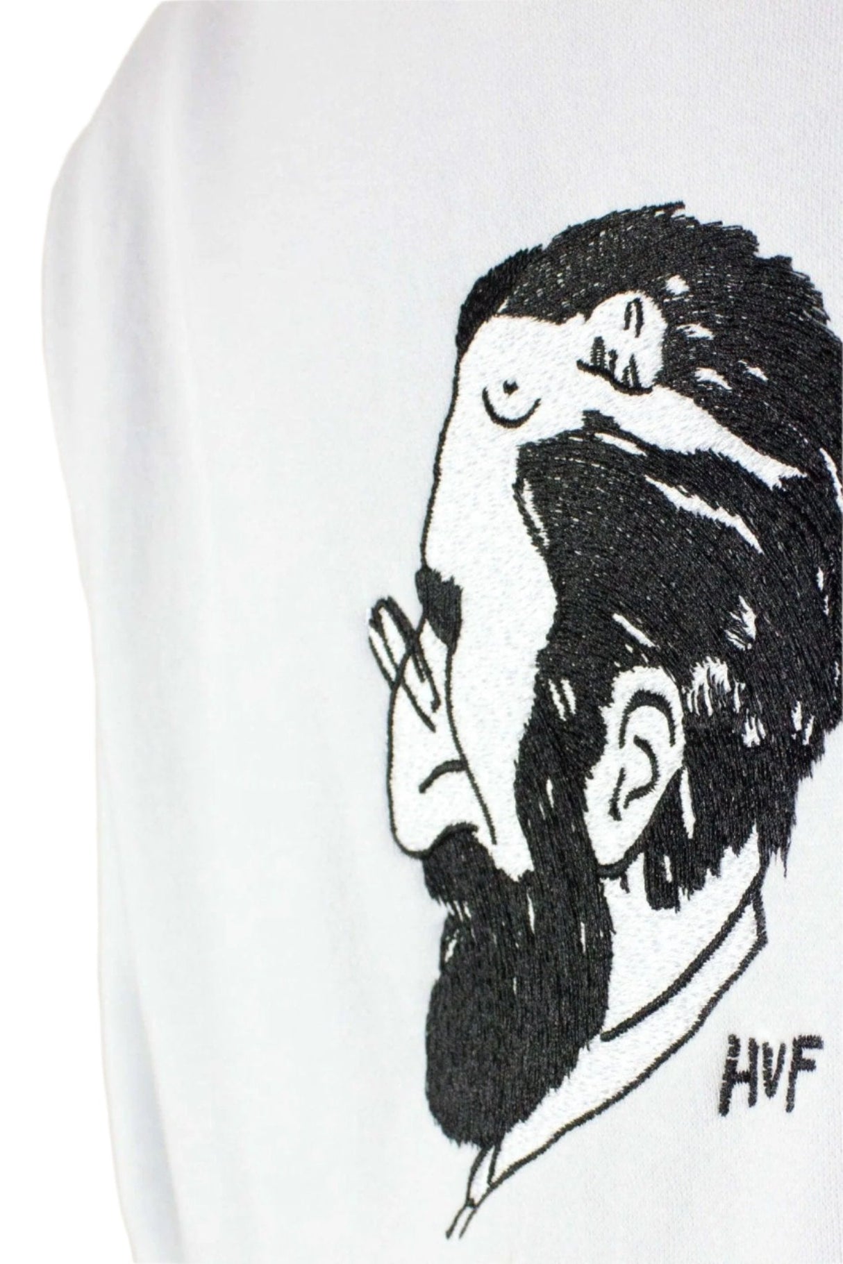 HUF Mans Mind Pullover Hoodie - White