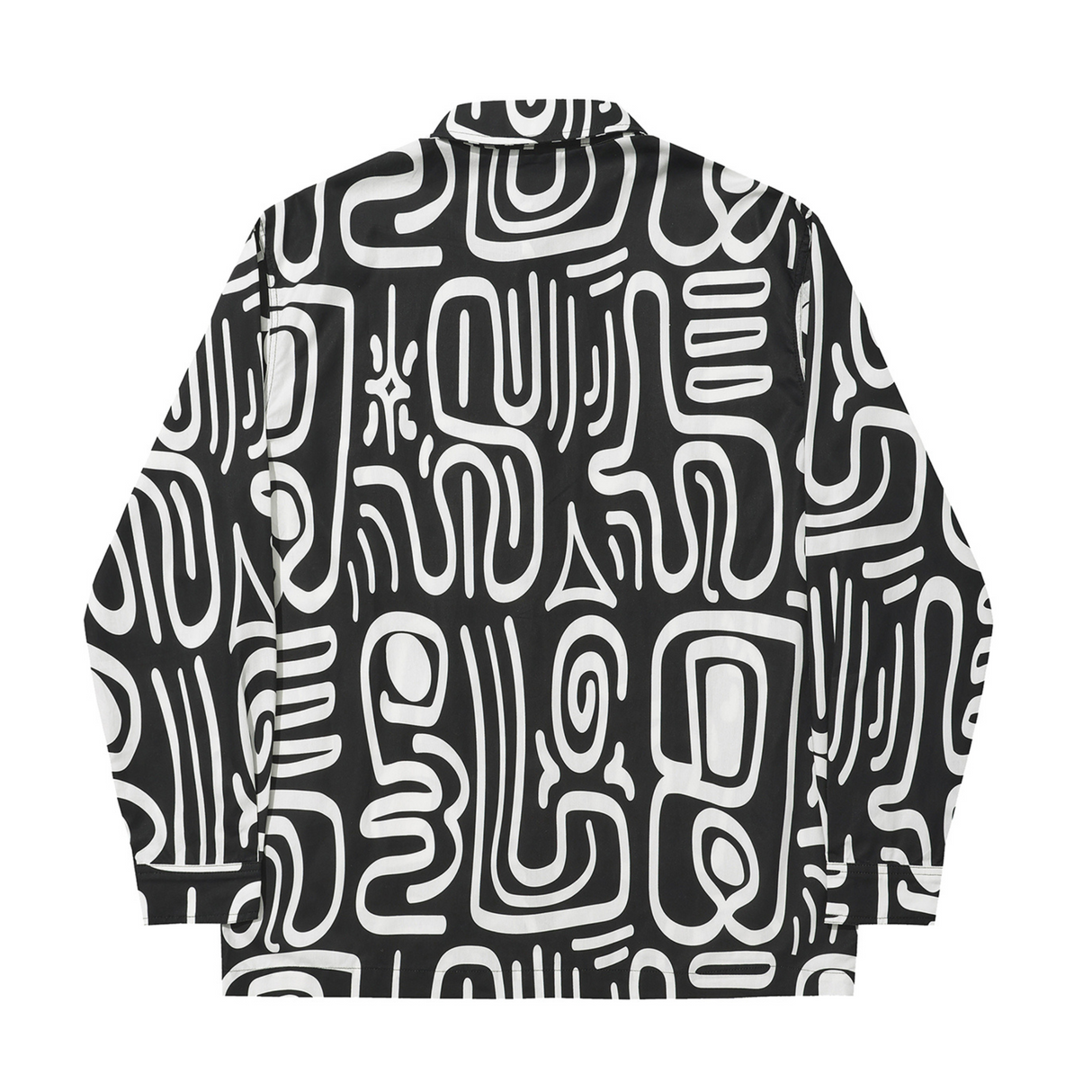 Helas Abstract Shirt - Black / White
