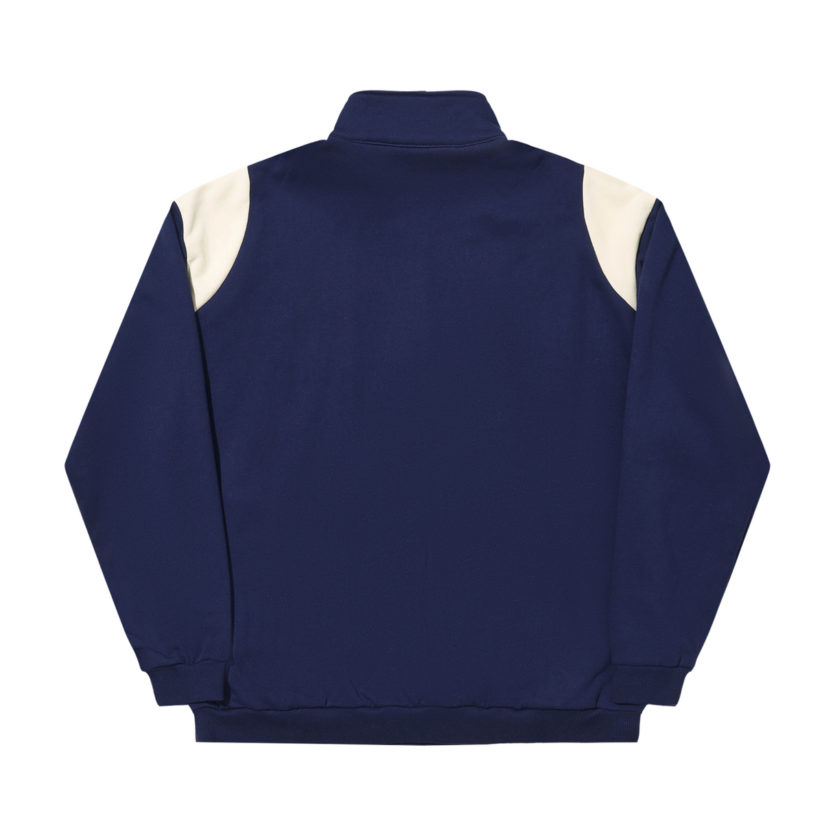 Helas Forma Quarter Zip Sweatshirt - Navy / Beige