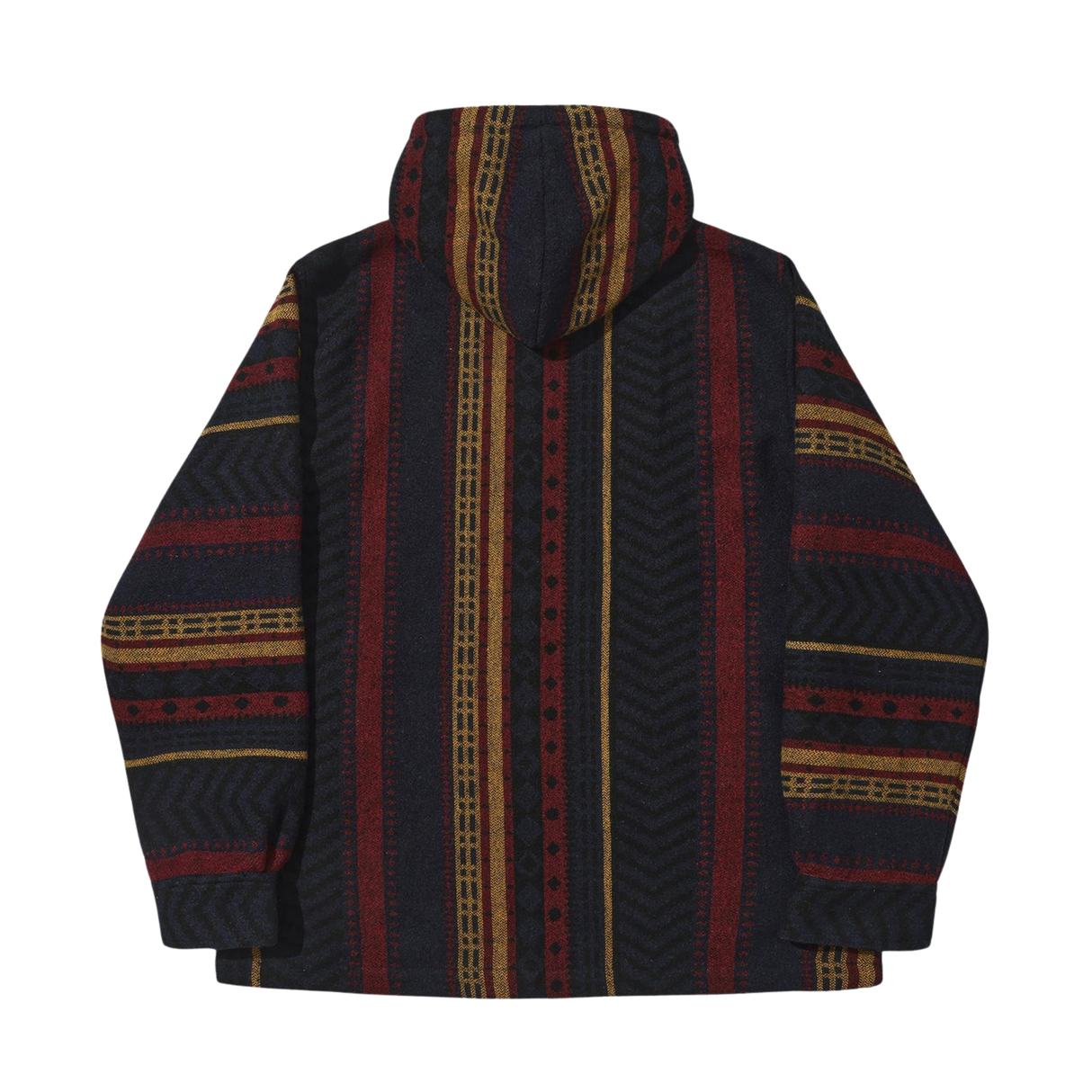 Helas Nomad Full Zip Hoodie - Black / Red